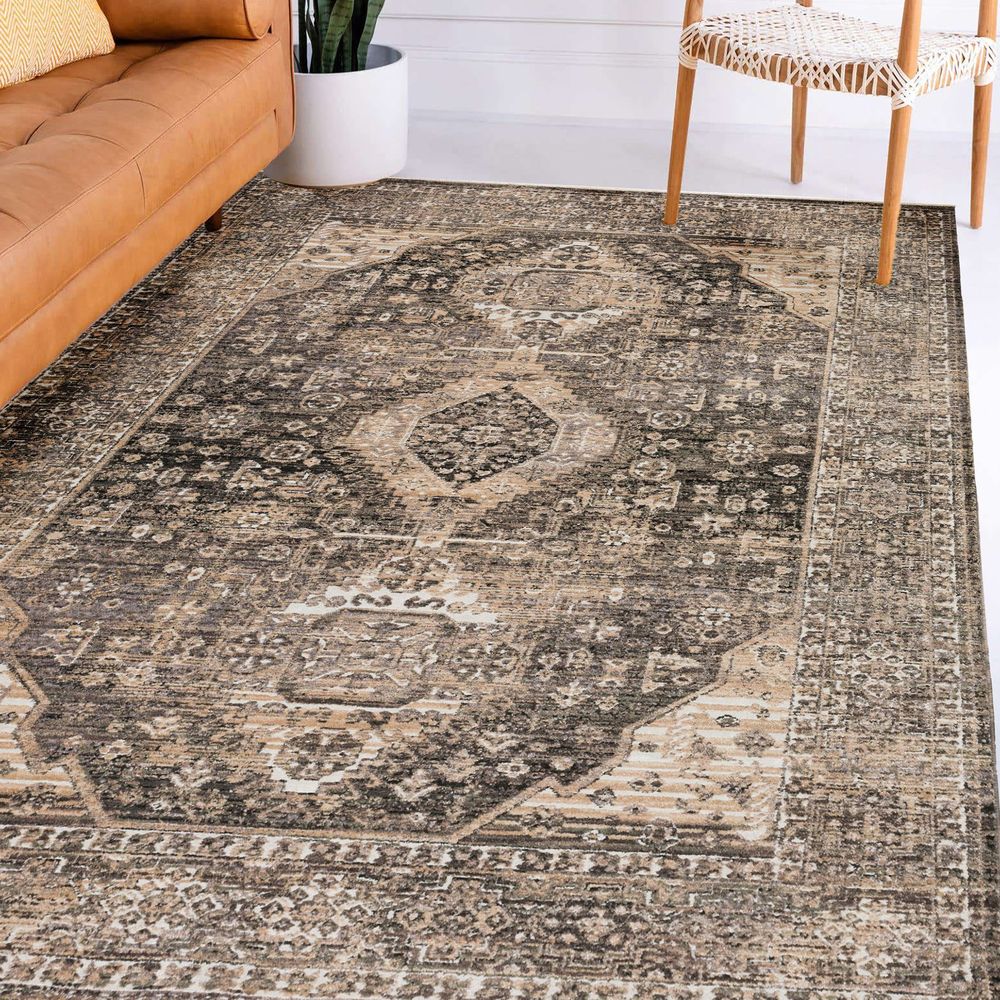 Odessa OD2 Graphite Gray Area Rug #color_graphite gray