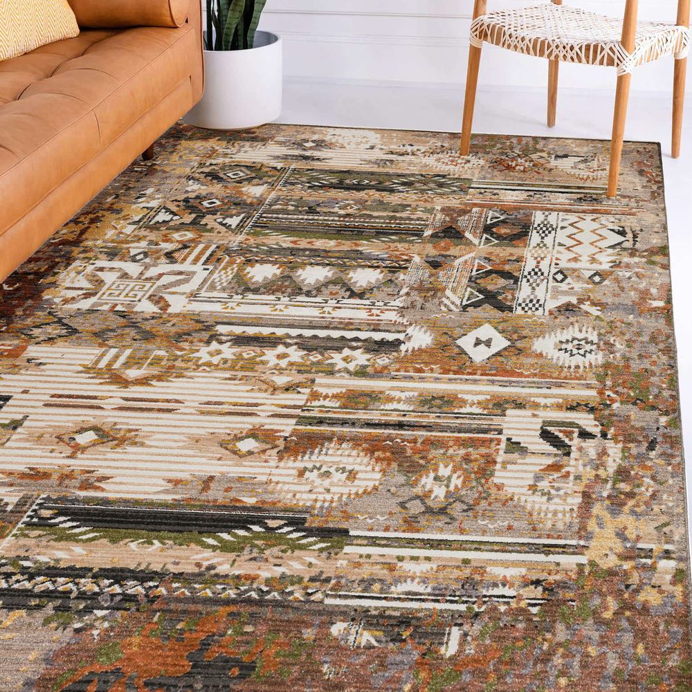 Odessa OD6 Canyon Red Area Rug #color_canyon red