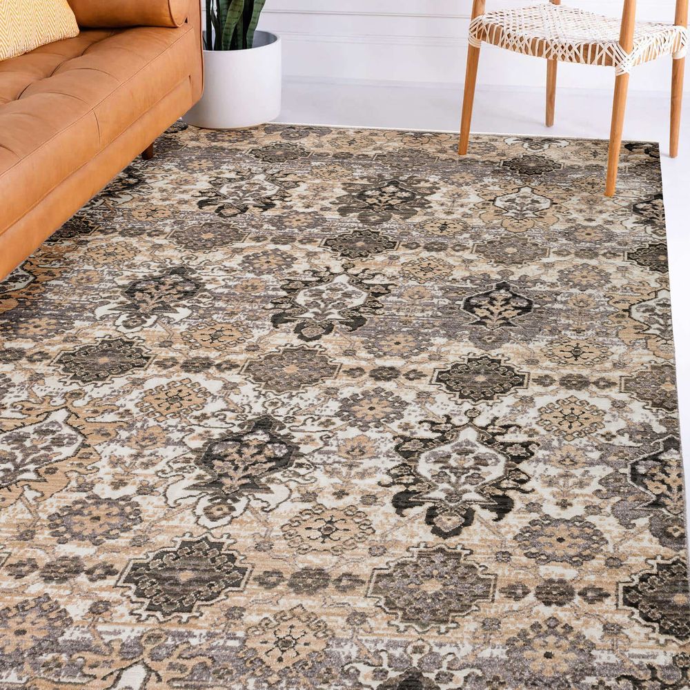 Odessa OD7 Pewter Gray Area Rug #color_pewter gray