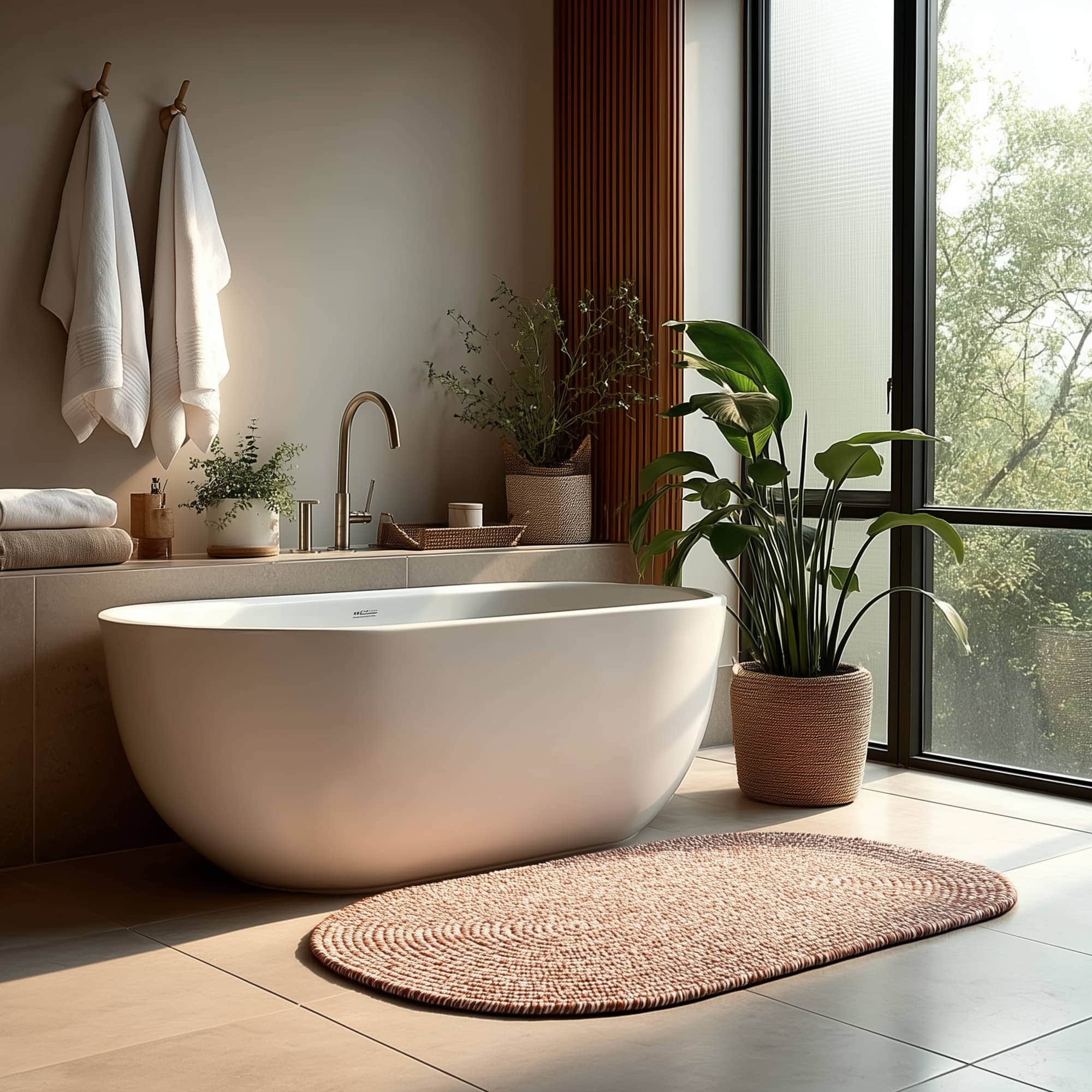 Terracotta Braided Indoor Outdoor Polypropylene Rug 3' X 5' #shape_Oval