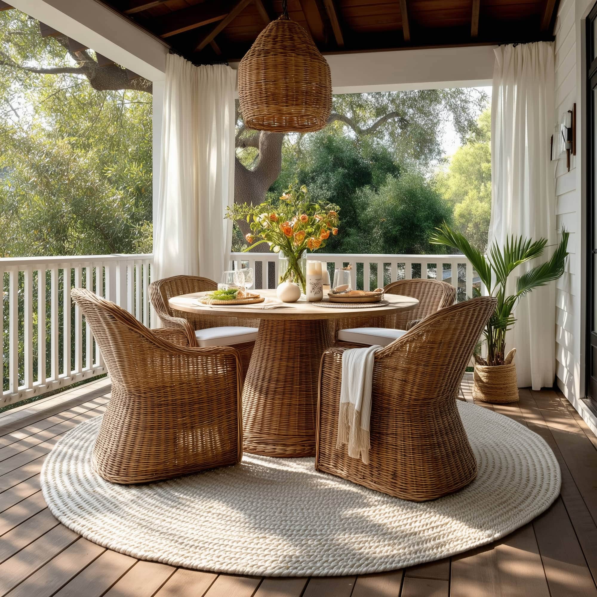 Muted Yellow, Sand Braided Indoor Outdoor Polypropylene Rug 6' #shape_Round