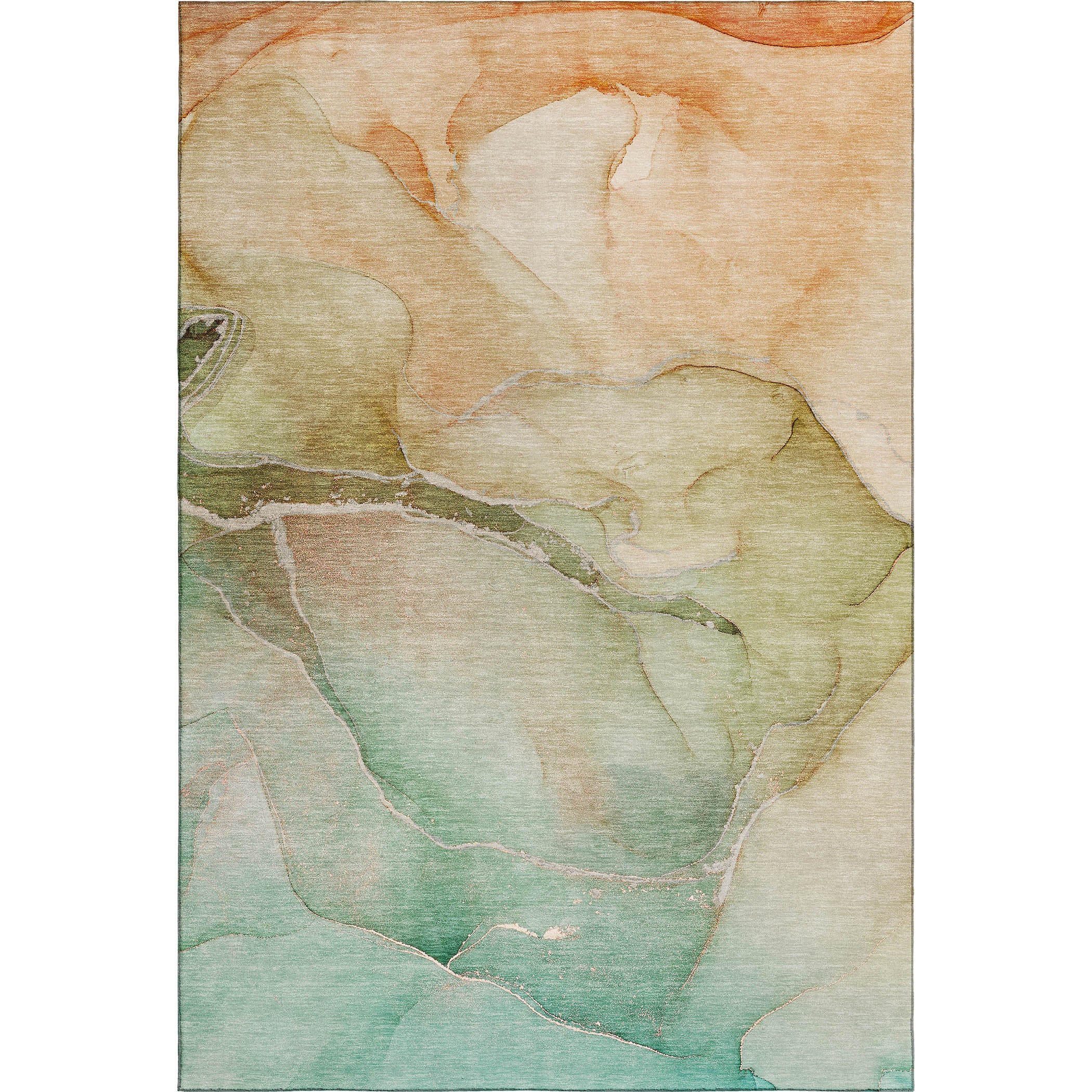 Luxury Washable Indoor/Outdoor Transitional OY6 Taupe Brown Rug 2'6" x 3'10" #shape_Rectangle