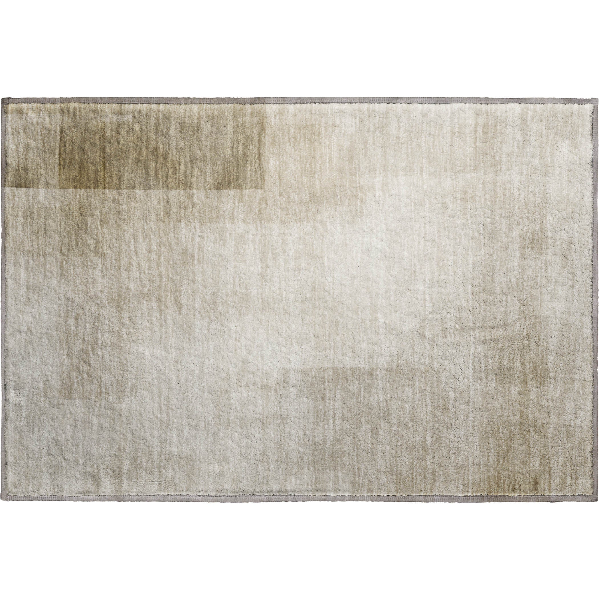 Luxury Machine Washable Indoor/Outdoor Transitional PA5 Khaki Brown Rug 1'8" x 2'6" #shape_Rectangle