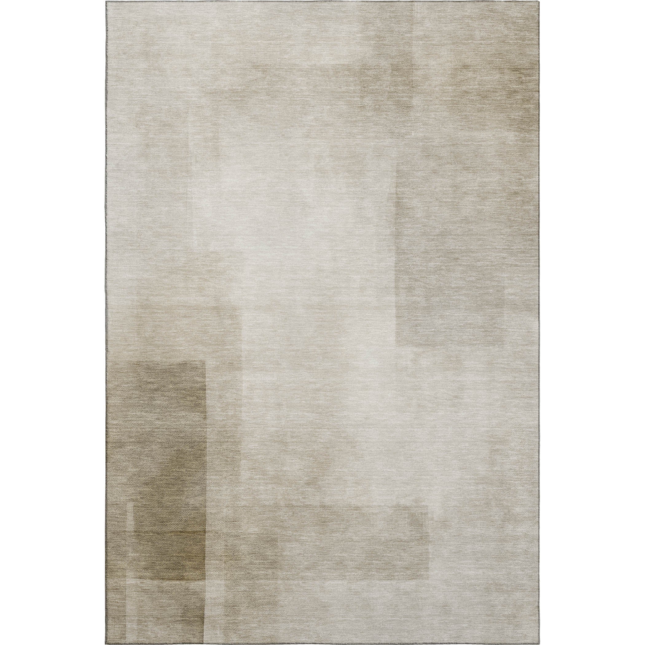 Luxury Machine Washable Indoor/Outdoor Transitional PA5 Khaki Brown Rug 2'6" x 3'10" #shape_Rectangle