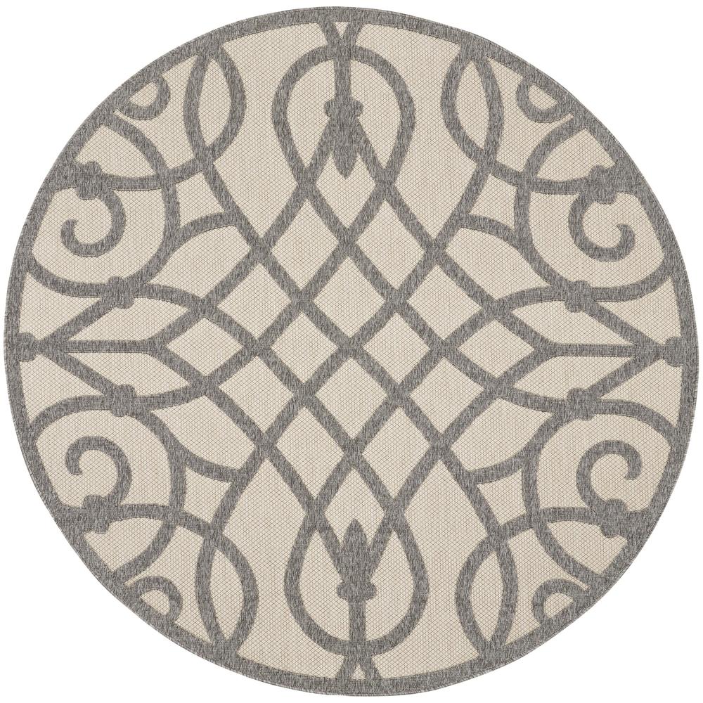 Palamos PLS04 Cream Grey Rugs #color_cream grey