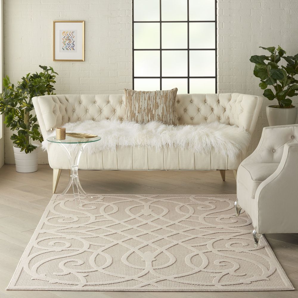 Palamos PLS04 Cream Grey Rugs #color_cream grey