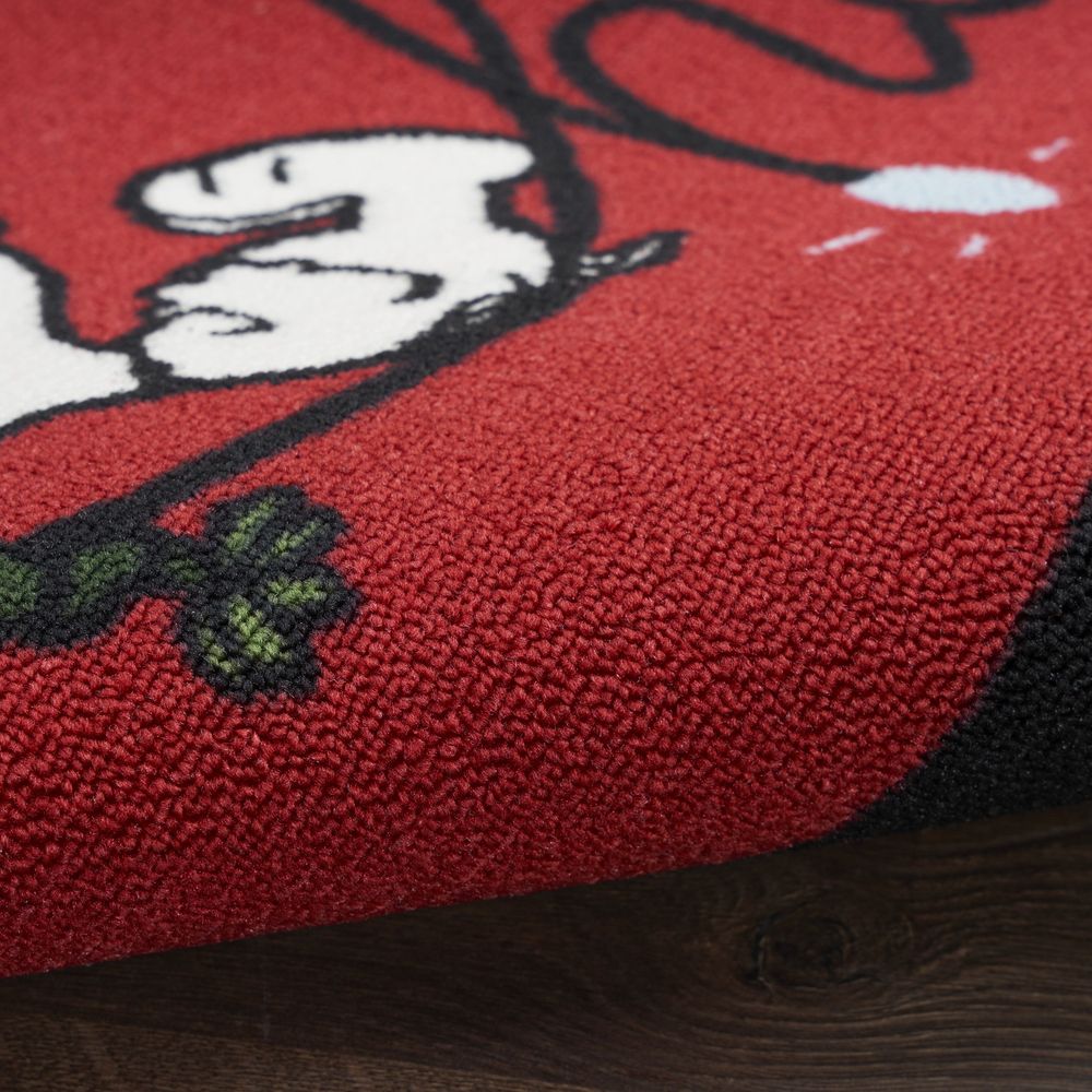 Pnt02 Peanuts/Enhcx PNE28 Red Rug #color_red