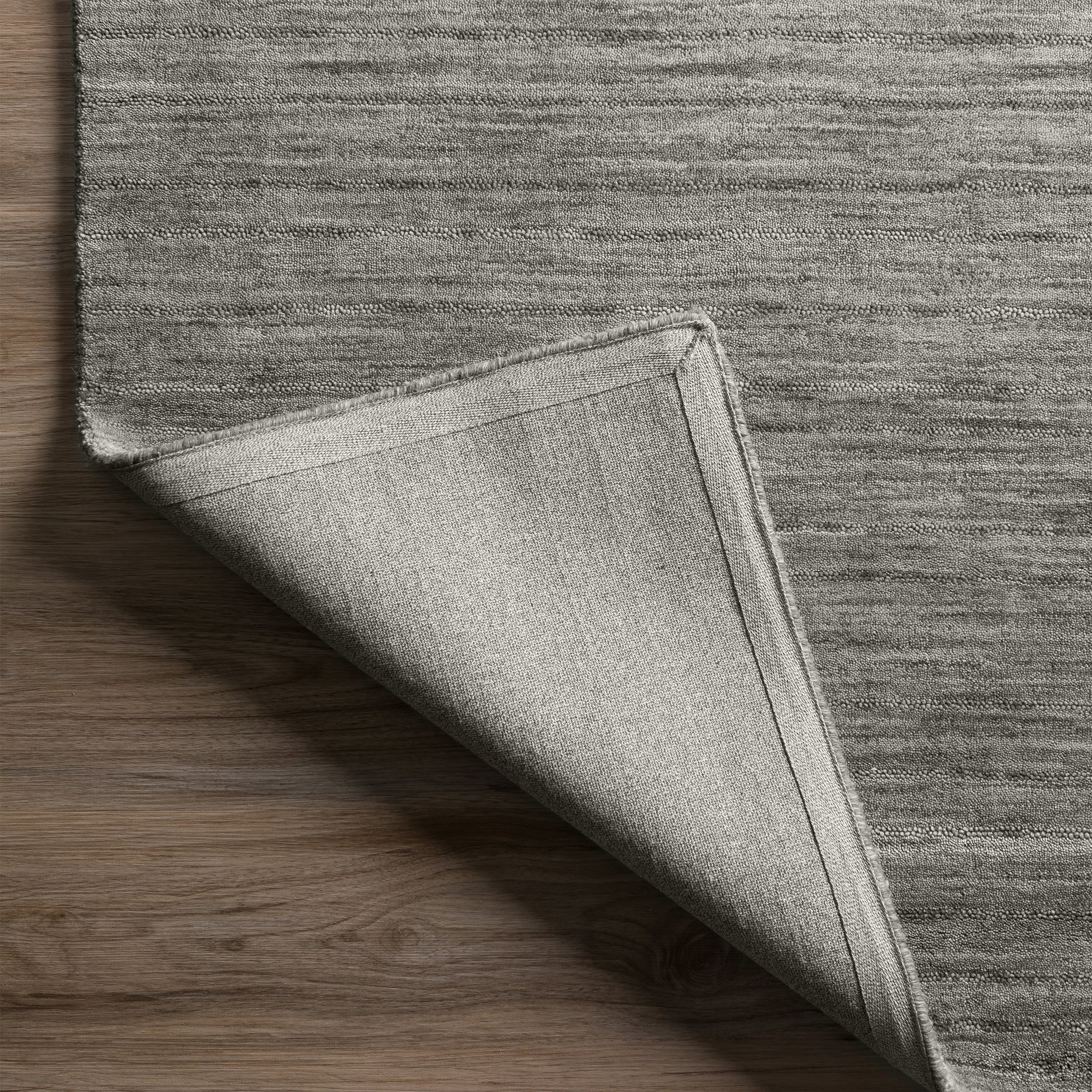 Transitional RF100 Charcoal Gray Wool Rug 2' x 3' #shape_Rectangle