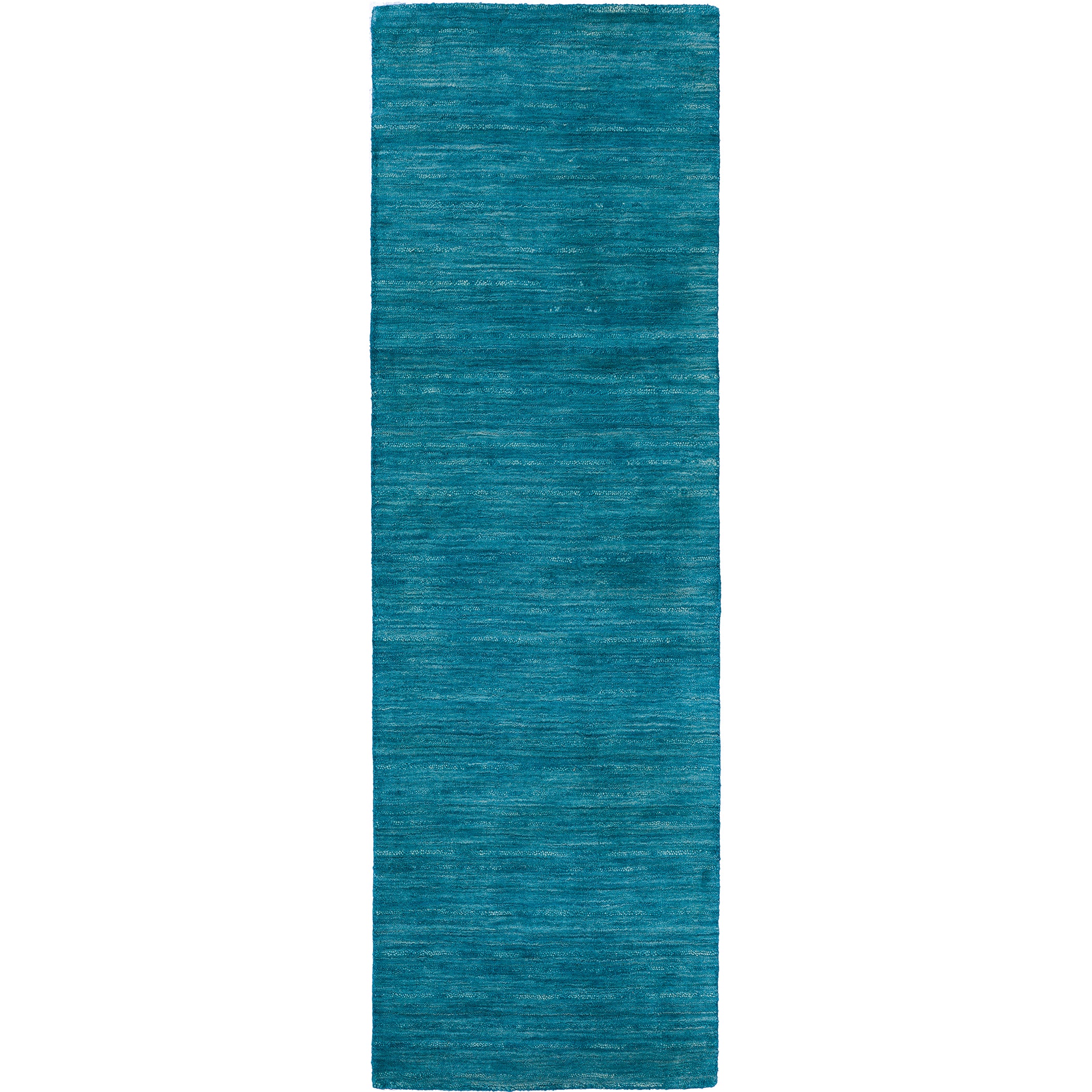 Transitional RF100 Cobalt Blue Wool Rug 2'3" x 7'6" #shape_Runner