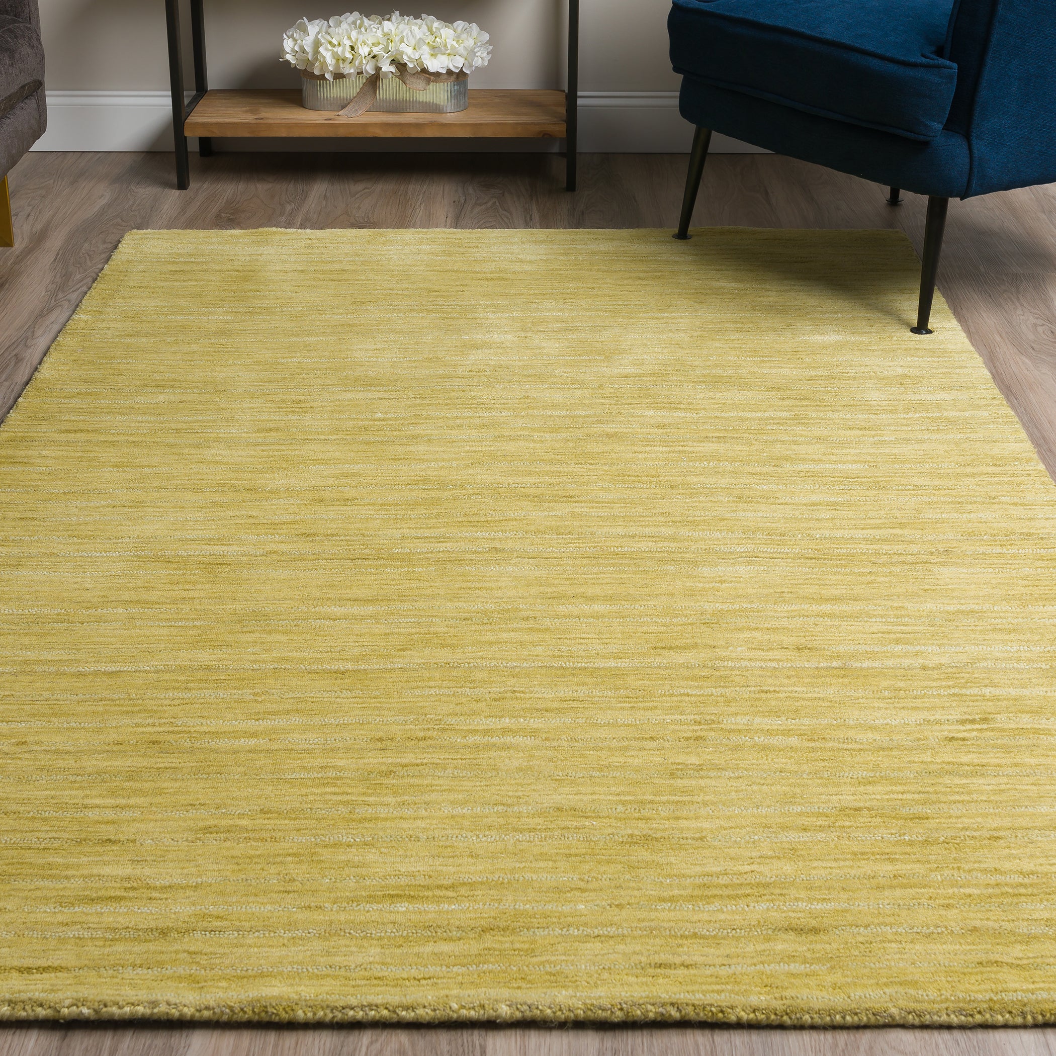 Transitional RF100 Kiwi Green Wool Rug 3'6" x 5'6" #shape_Rectangle