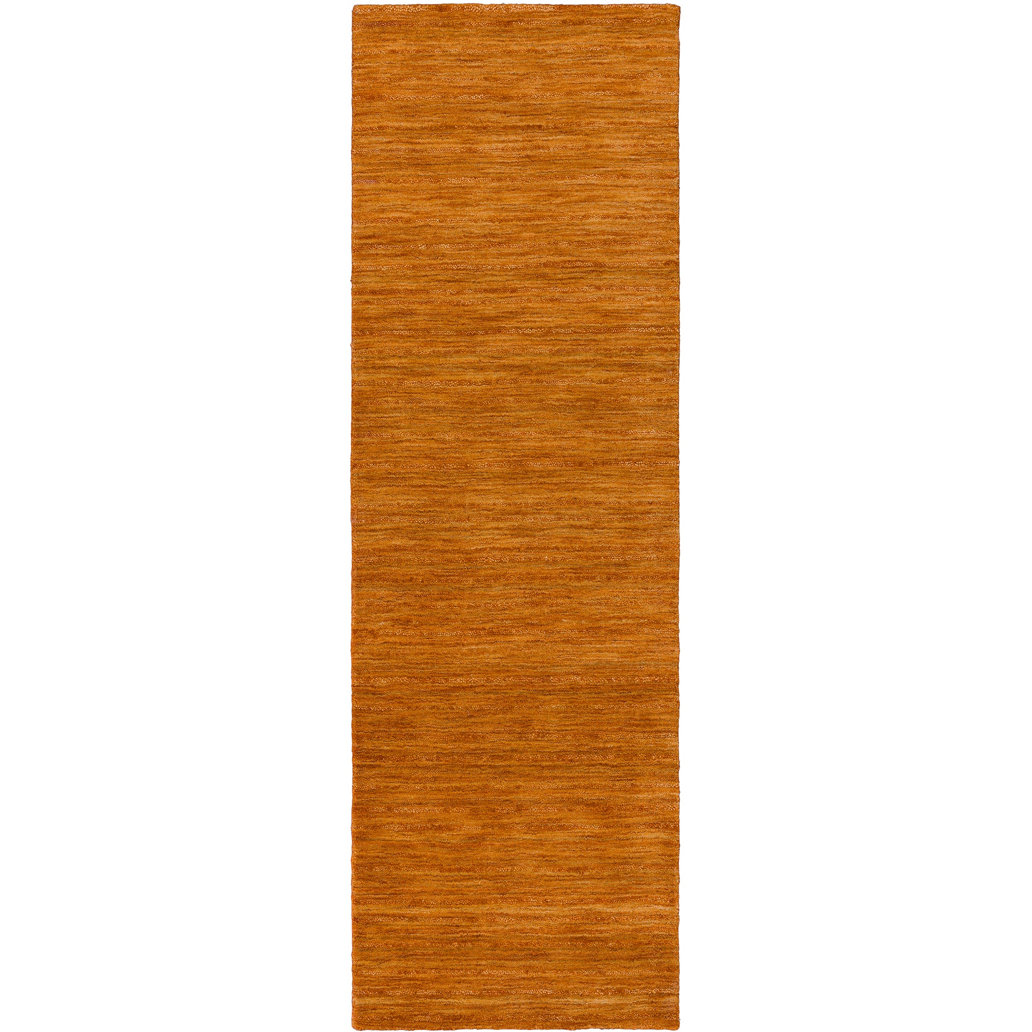 Transitional RF100 Mandarin Orange Wool Rug 2'3" x 7'6" #shape_Runner