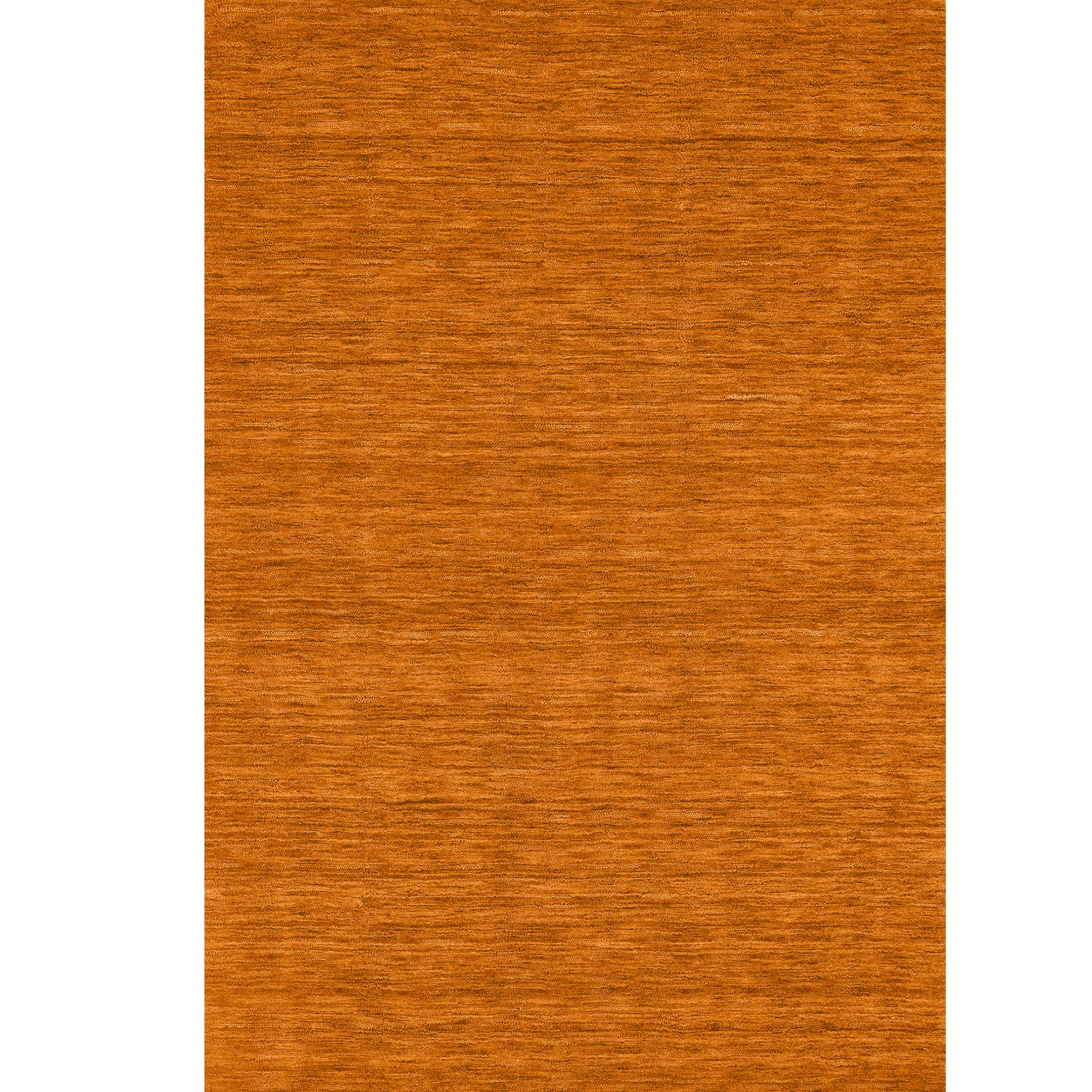 Transitional RF100 Mandarin Orange Wool Rug 3'6" x 5'6" #shape_Rectangle