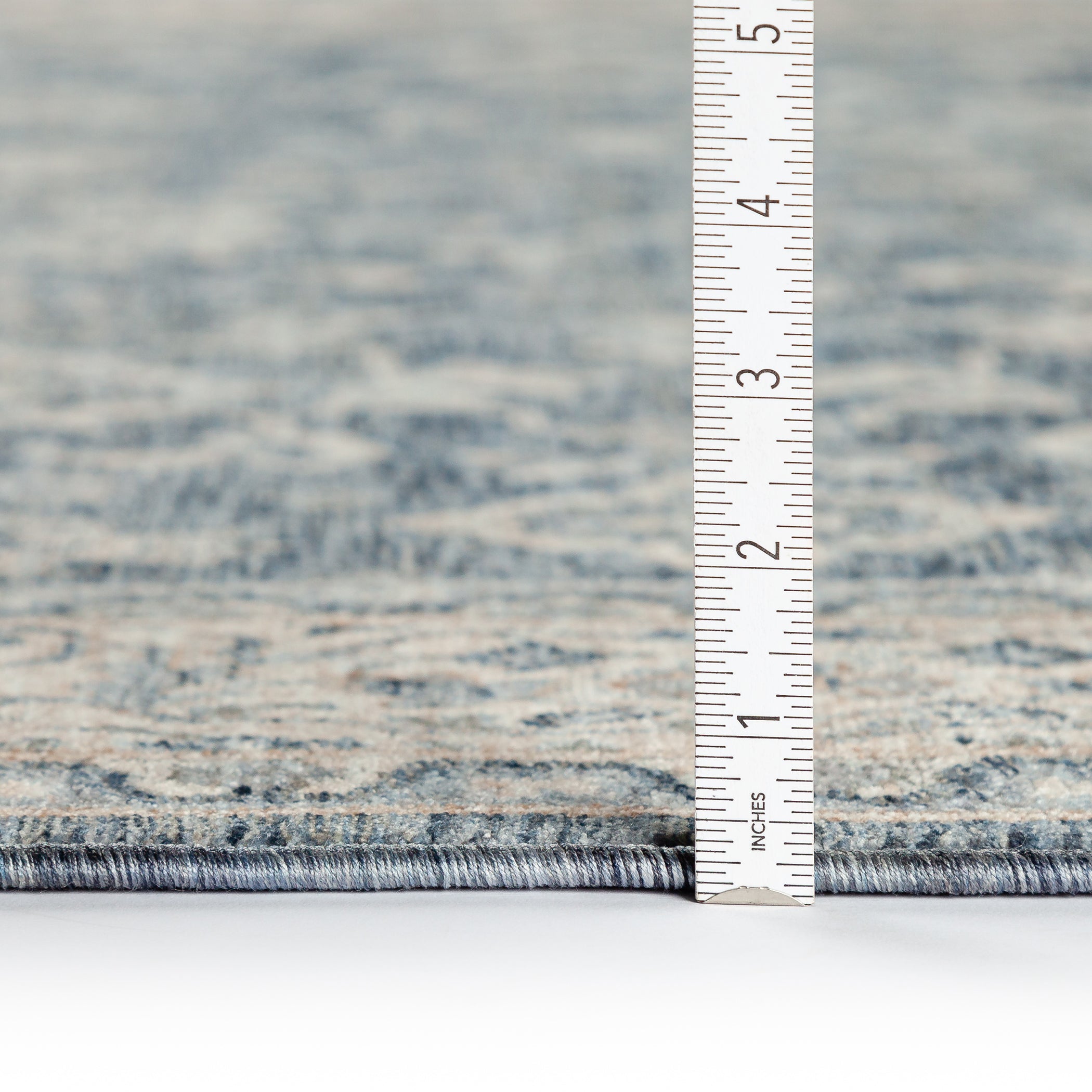 Traditional RG3 Denim Blue Rug 1'8" x 2'6" #shape_Rectangle