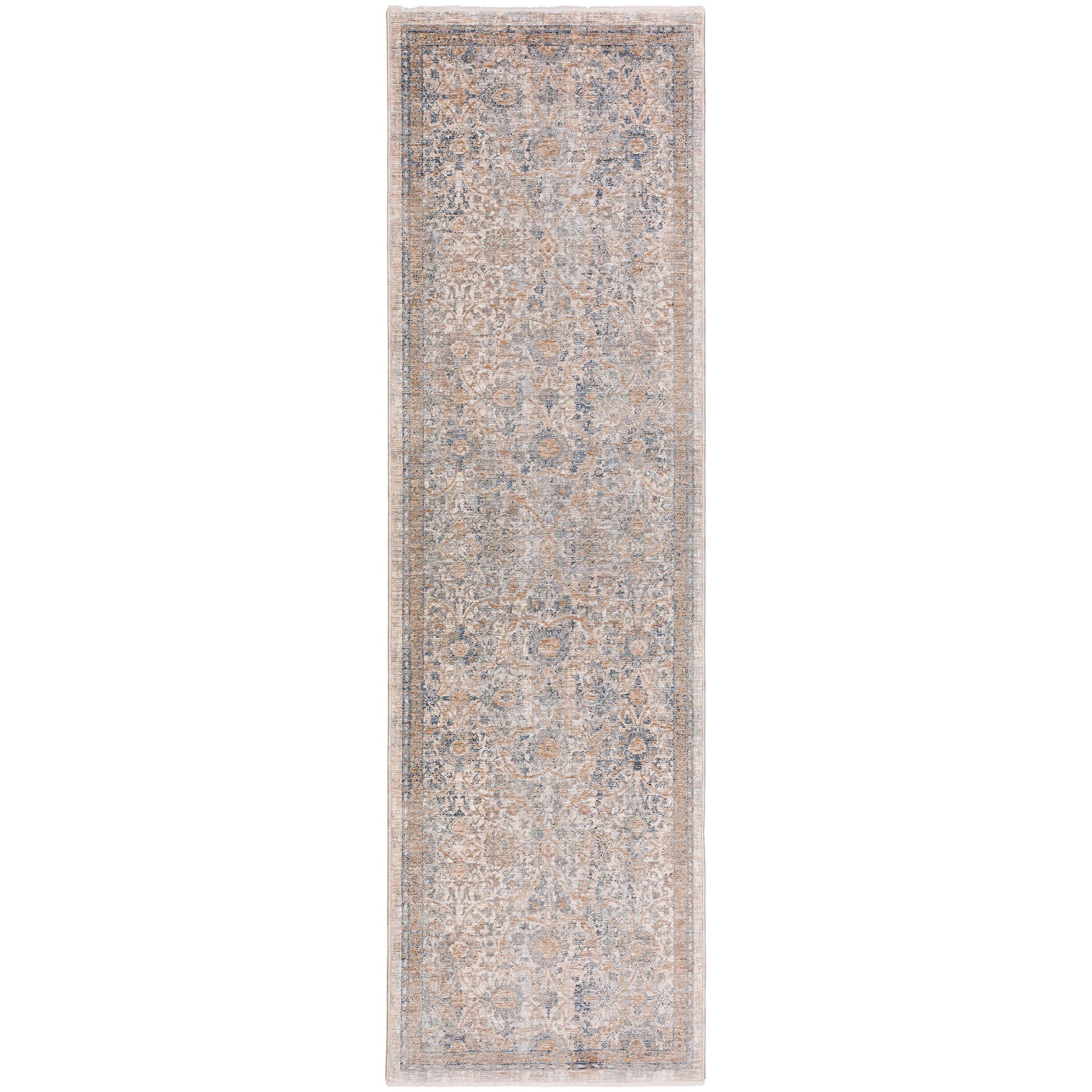 Traditional RG5 Linen Brown Rug 2'3" x 7'10" #shape_Runner
