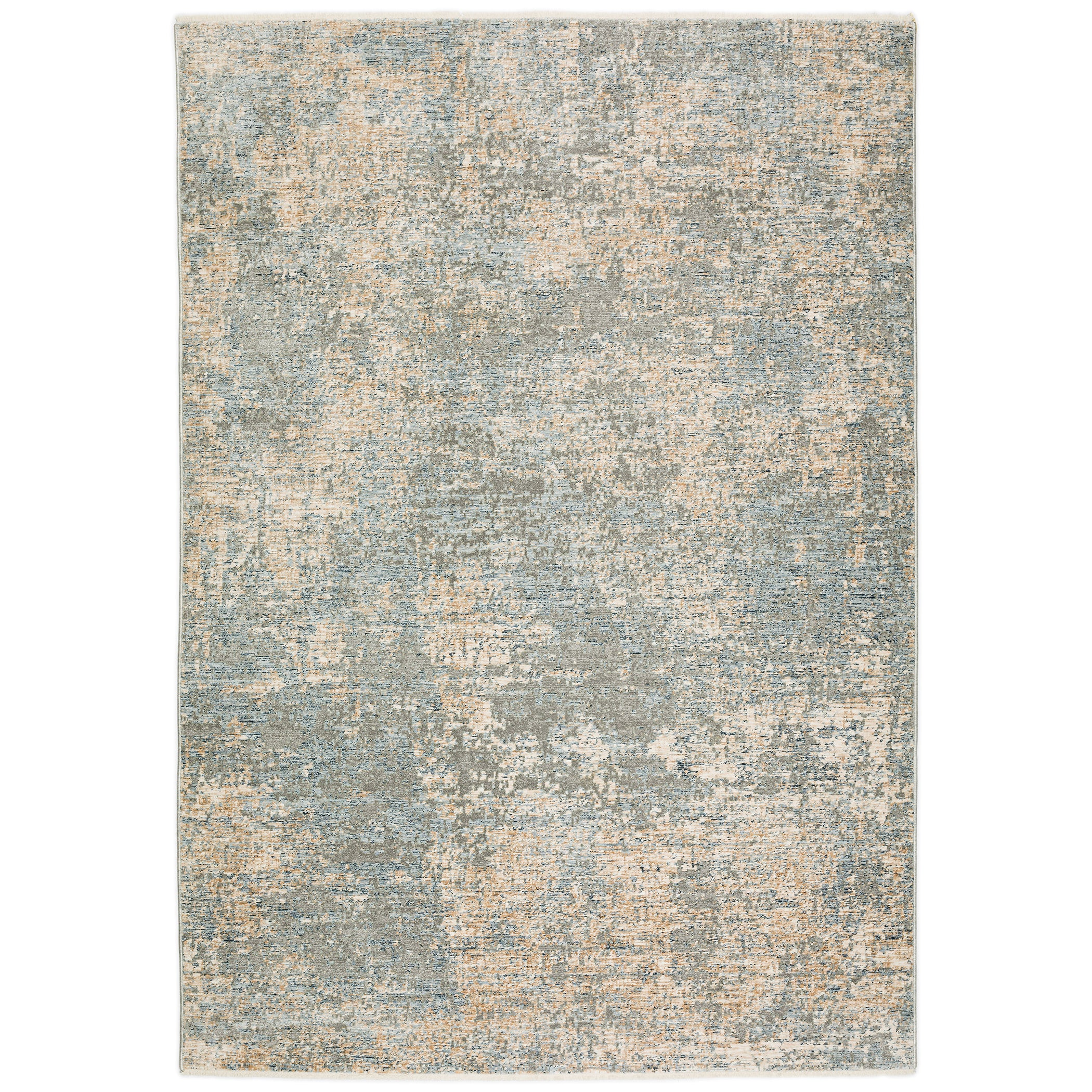 Traditional RG6 Granite Gray Rug 1'8" x 2'6" #shape_Rectangle