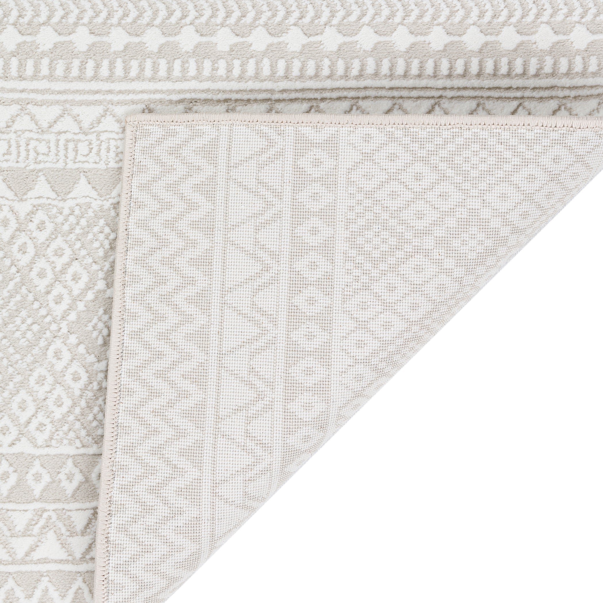 Transitional RR2 Ivory Rug 3'2" x 5'1" #shape_Rectangle