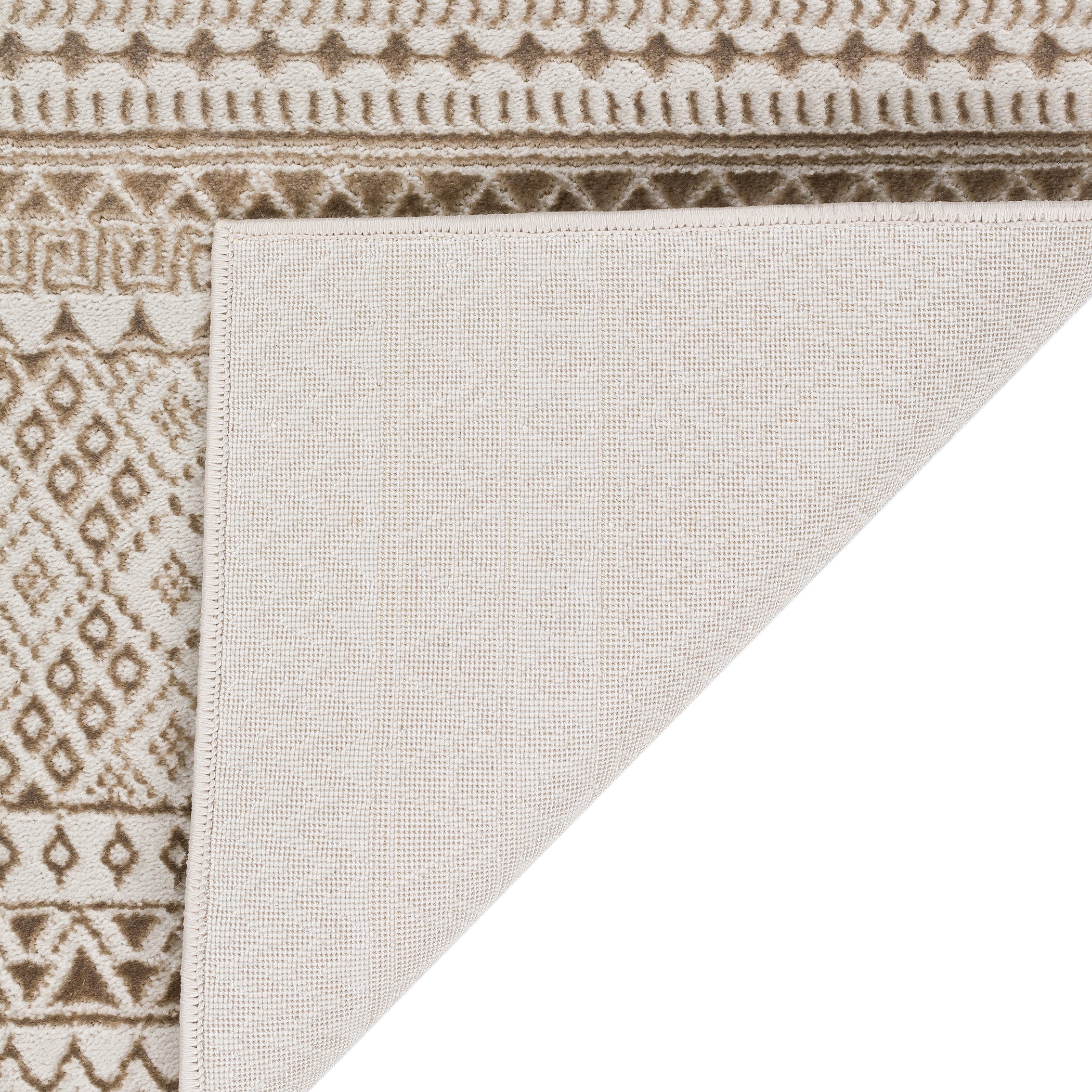 Transitional RR2 Taupe Brown Rug 3'2" x 5'1" #shape_Rectangle