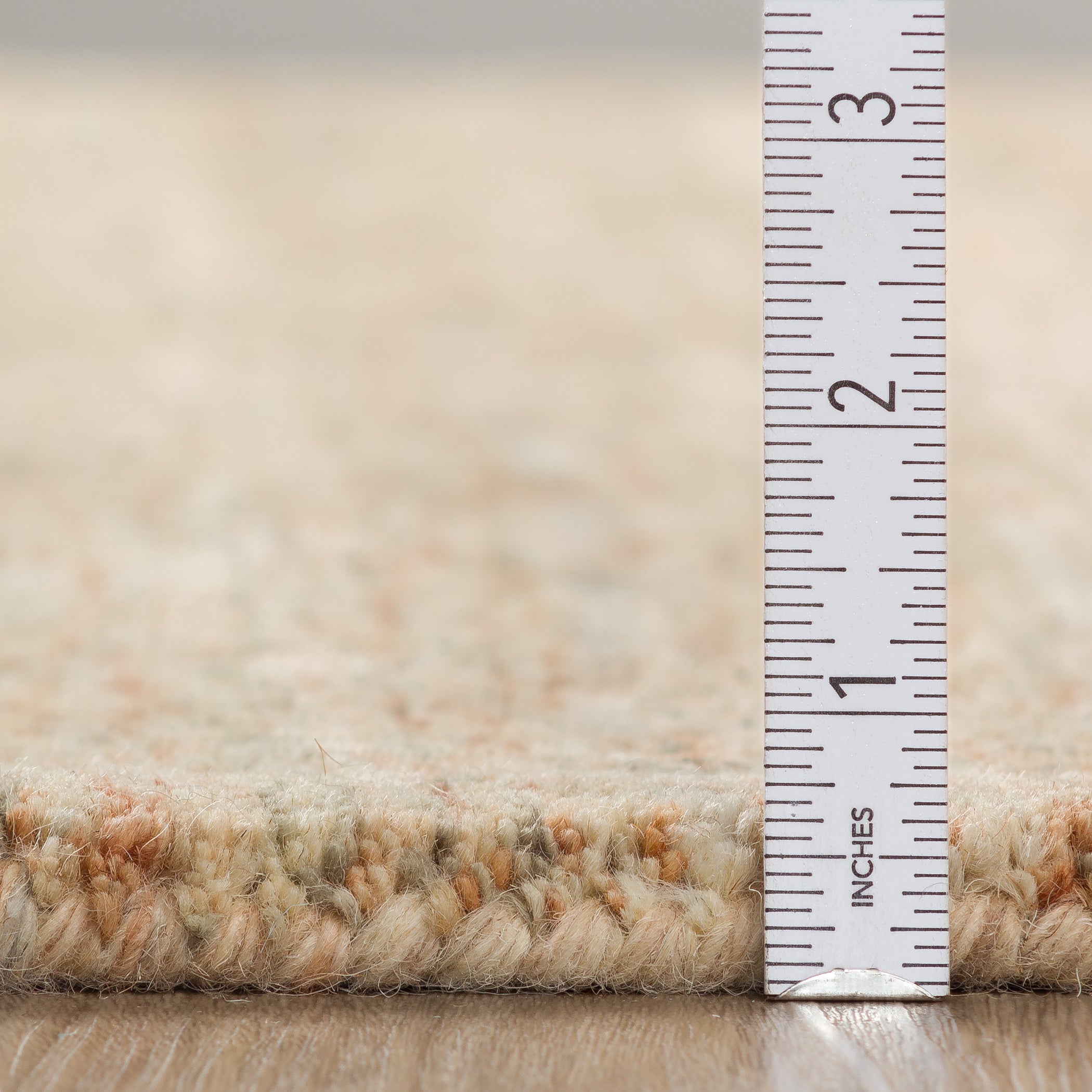 Casual RY7 Desert Ivory Wool Rug 2' x 3' #shape_Rectangle