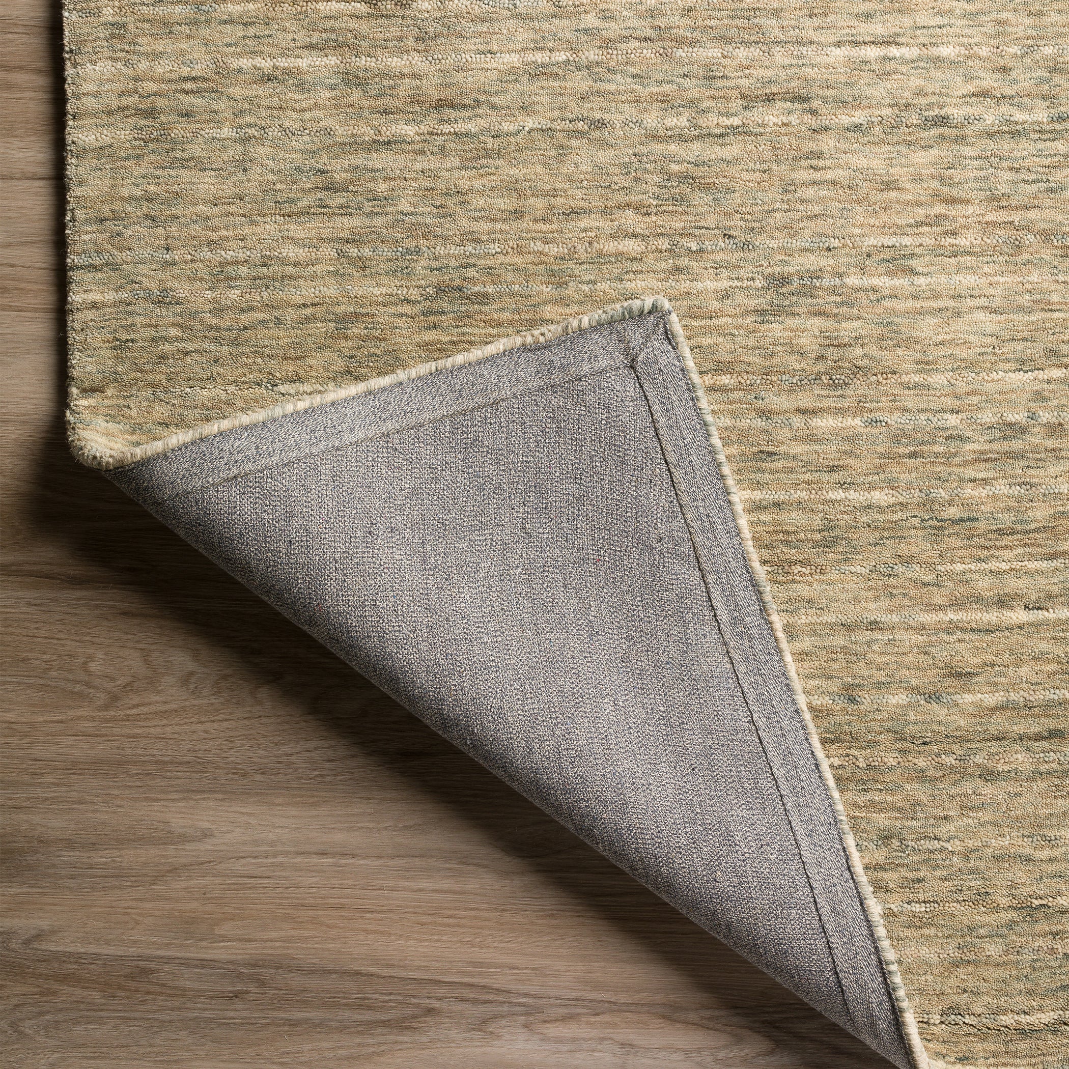 Casual RY7 Fog Gray Wool Rug 2' x 3' #shape_Rectangle