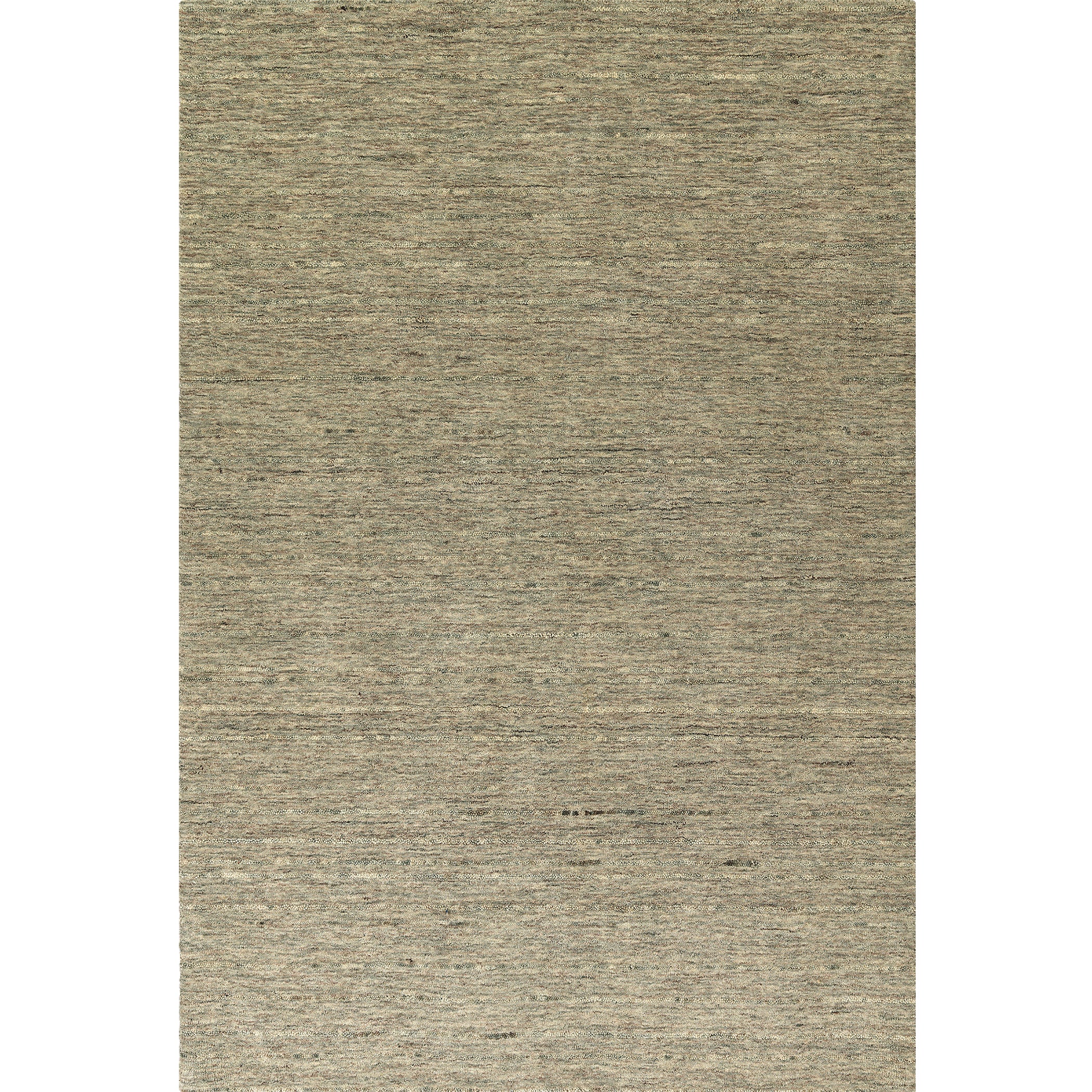 Casual RY7 Fog Gray Wool Rug 2' x 3' #shape_Rectangle