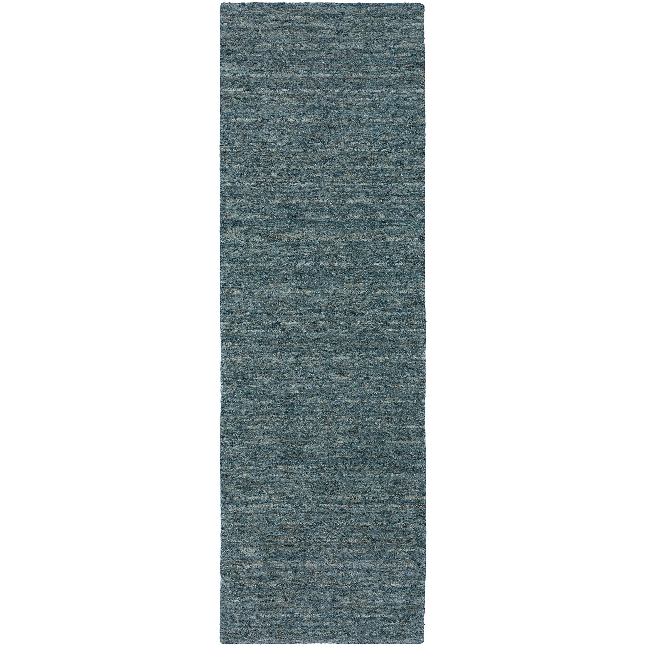 Casual RY7 Lakeview Blue Wool Rug 2'3" x 7'6" #shape_Runner