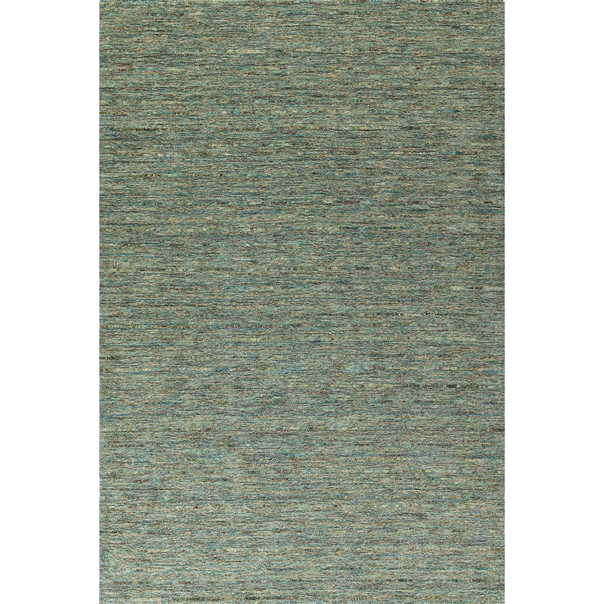 Casual RY7 Turquoise Blue Wool Rug 2' x 3' #shape_Rectangle