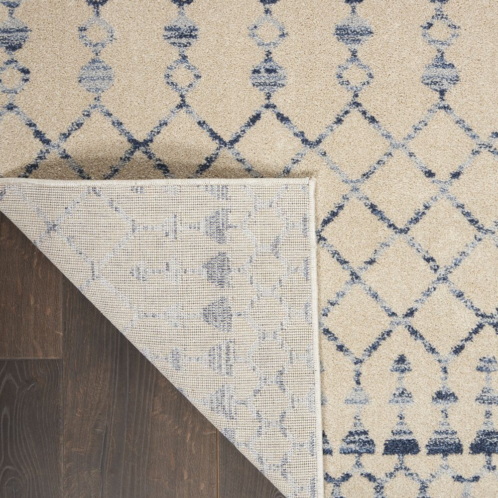 Royal Moroccan RYM03 Beige Blue Rugs #color_beige blue
