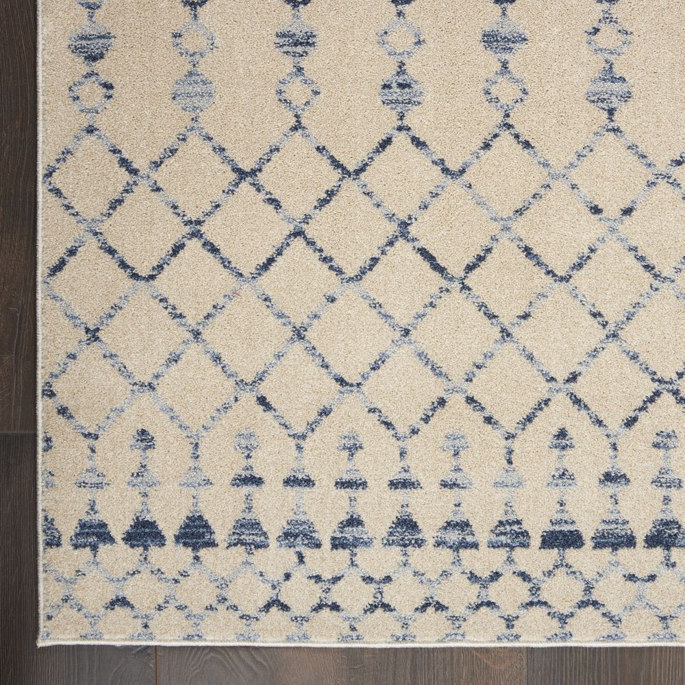 Royal Moroccan RYM03 Beige Blue Rugs #color_beige blue