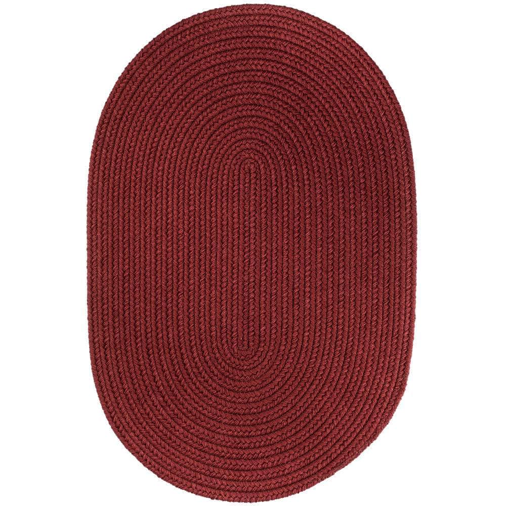 Braided S005 Colonial Red Maui Braided Rug