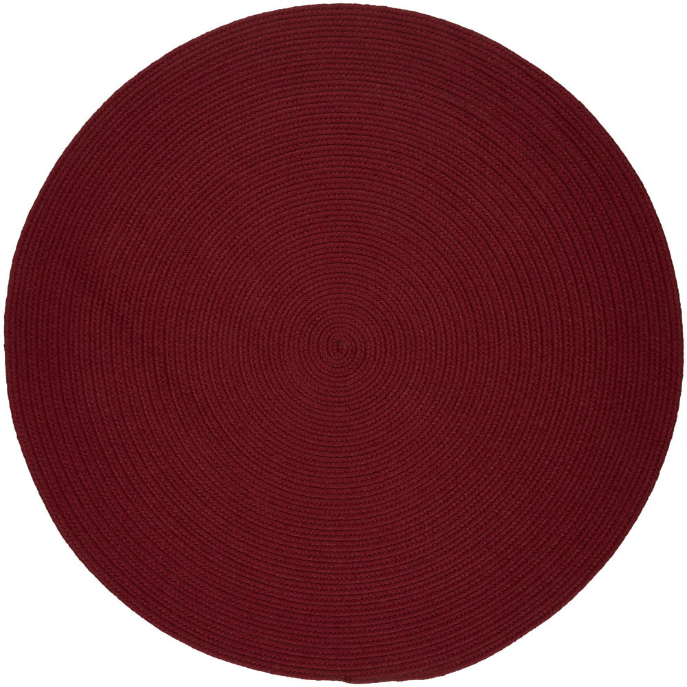 Braided S005 Colonial Red Maui Braided Rug #color_colonial red