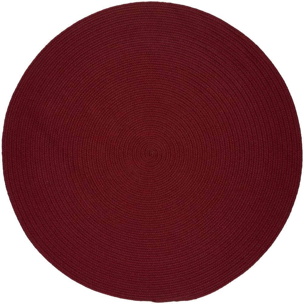 Braided S005 Colonial Red Maui Braided Rug