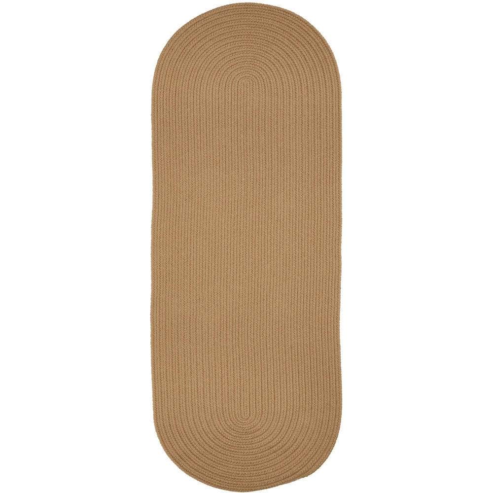 Braided S006 Camel Maui Braided Rug