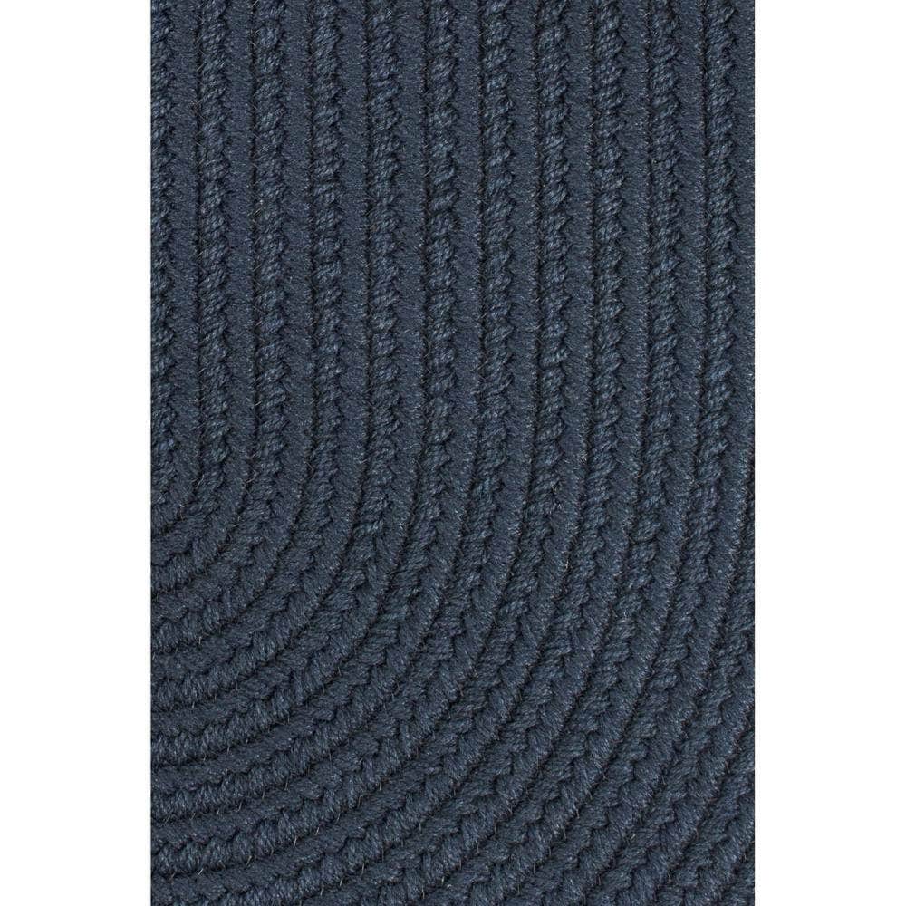 Braided S012 Navy Blue Maui Braided Rug