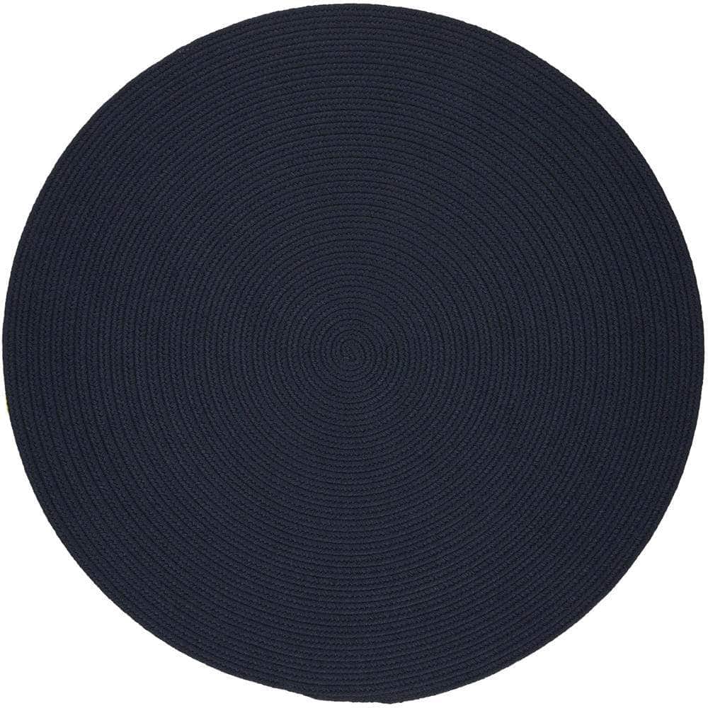 Braided S012 Navy Blue Maui Braided Rug