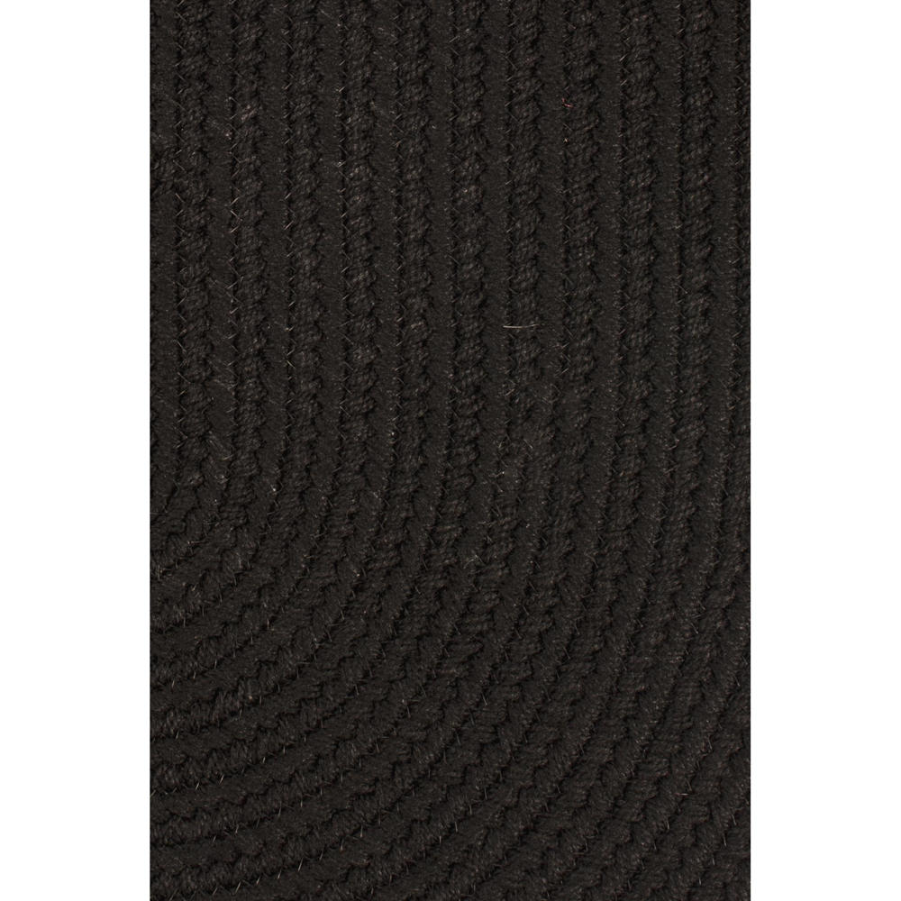 Braided S016 Black Maui Braided Rug #color_black