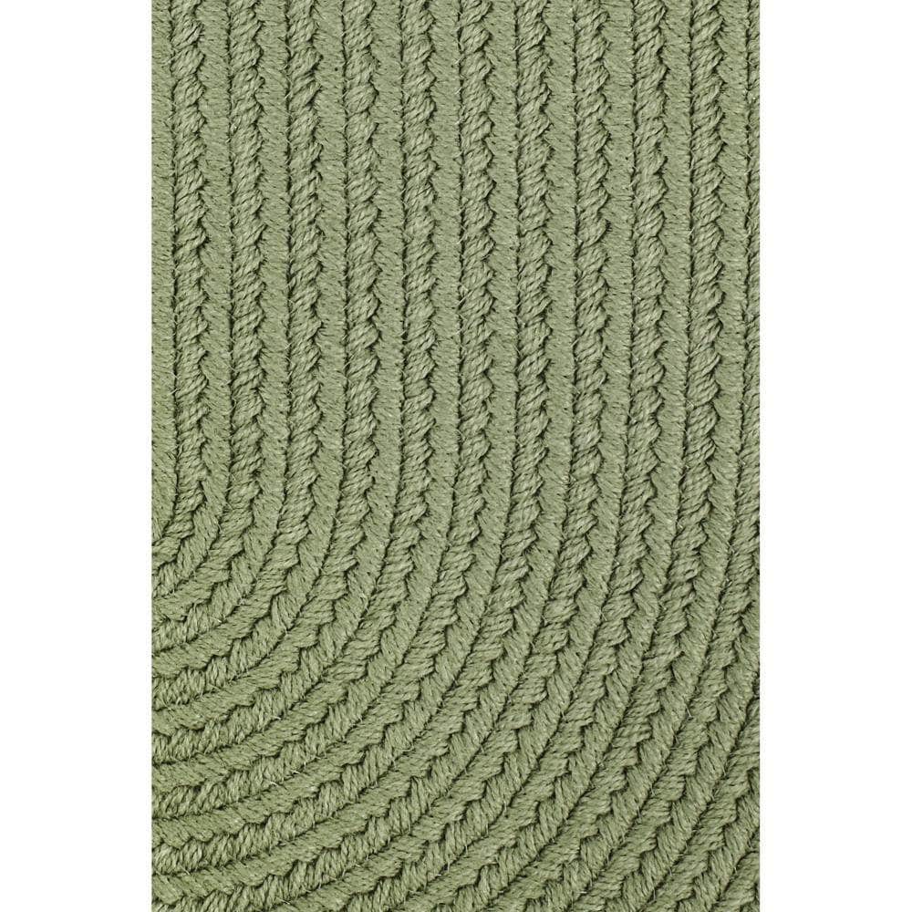 Braided S017 Olive Green Maui Braided Rug