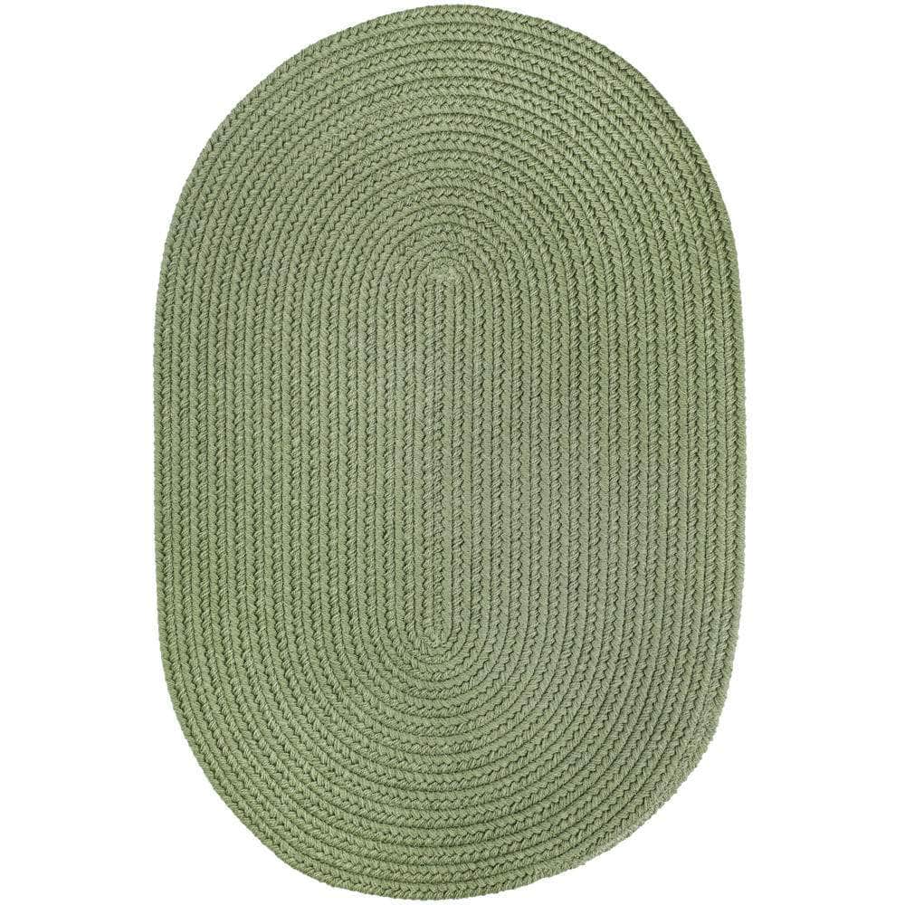 Braided S017 Olive Green Maui Braided Rug