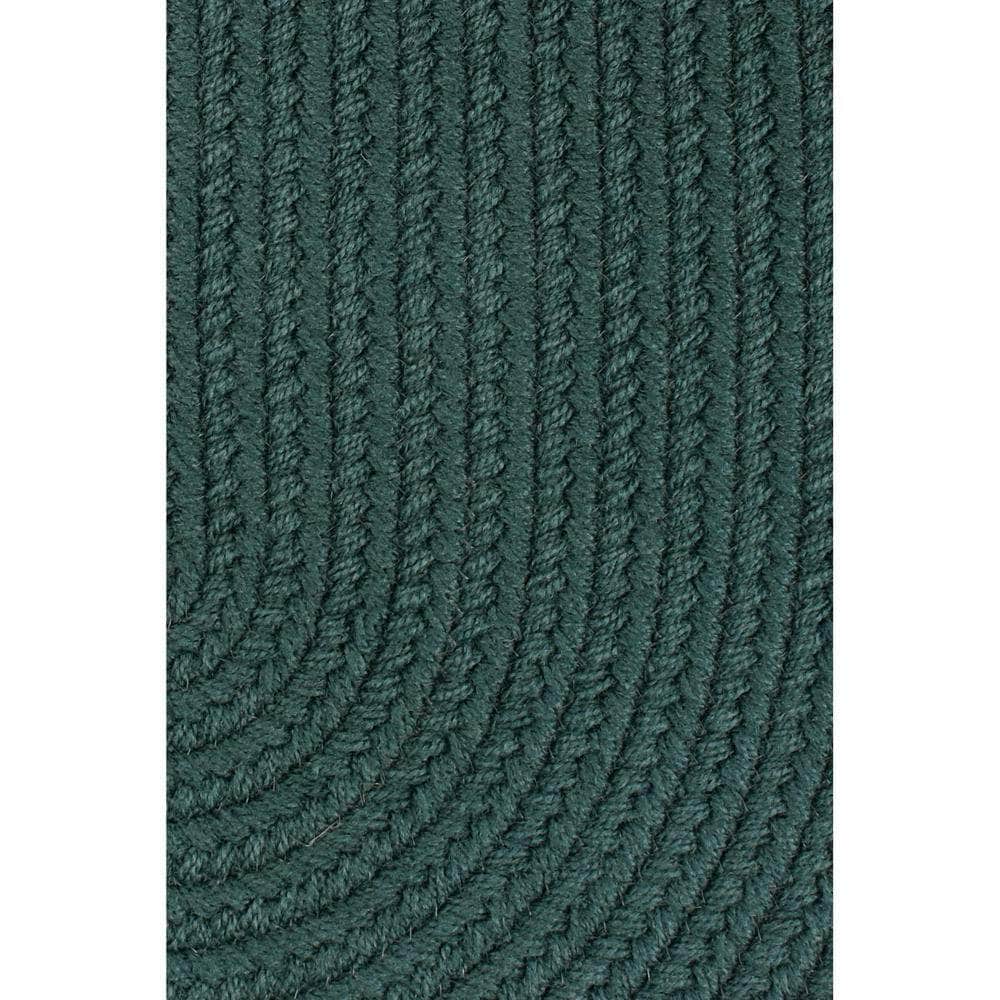Braided S018 Spruce Green Maui Braided Rug