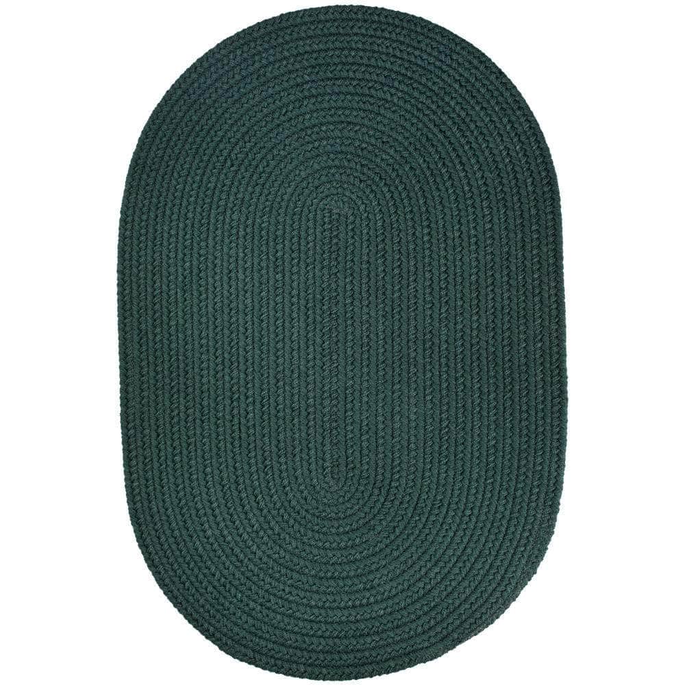 Braided S018 Spruce Green Maui Braided Rug