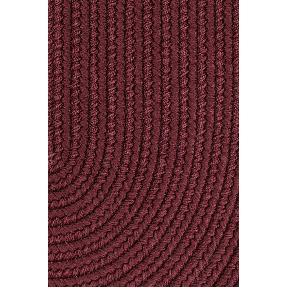 Braided S022 Burgundy Maui Braided Rug #color_burgundy