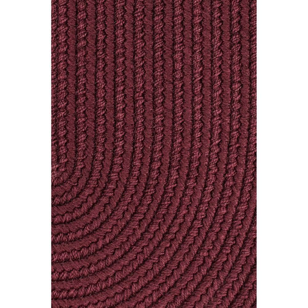 Braided S022 Burgundy Maui Braided Rug