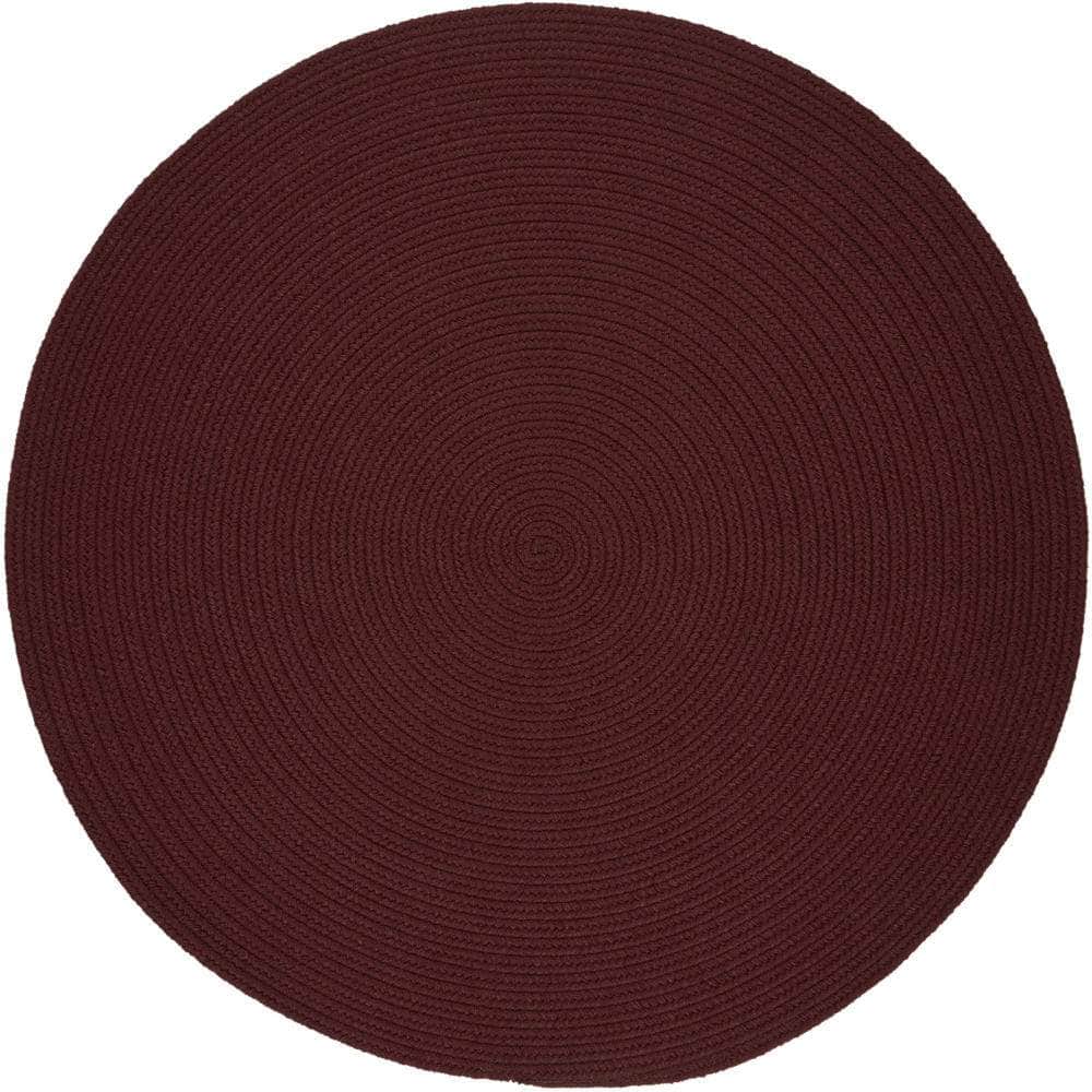 Braided S022 Burgundy Maui Braided Rug