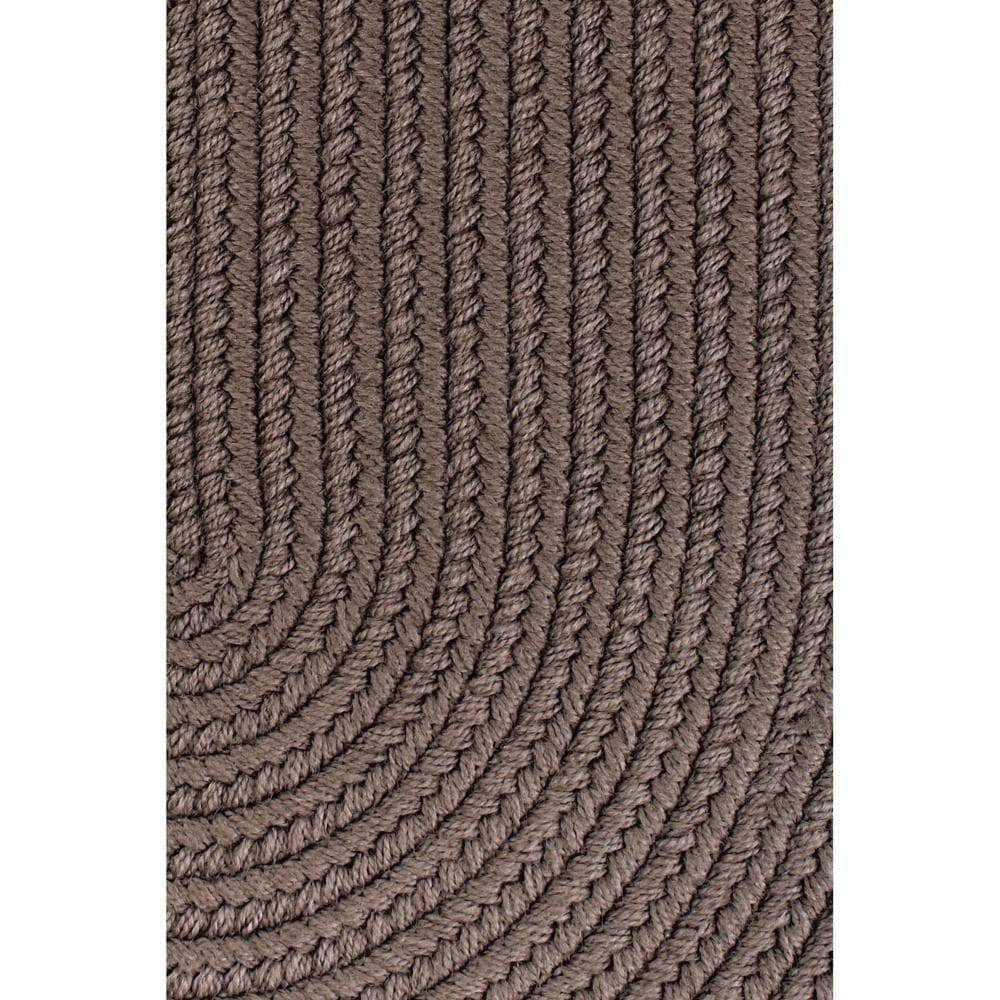 Braided S026 Dark Taupe Maui Braided Rug