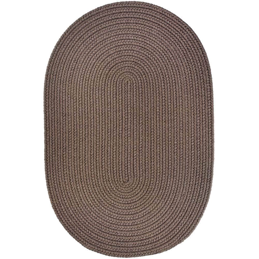 Braided S026 Dark Taupe Maui Braided Rug