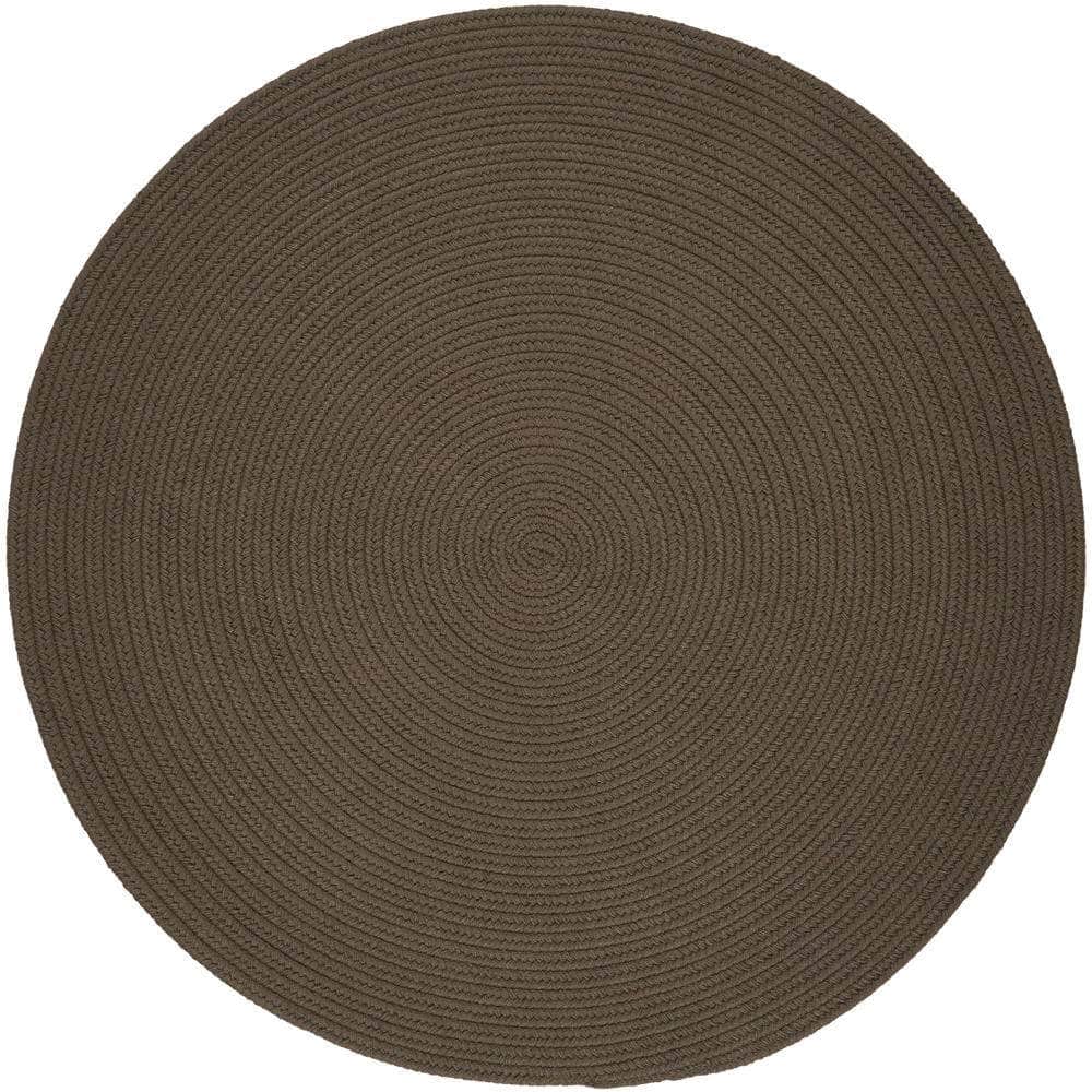 Braided S026 Dark Taupe Maui Braided Rug