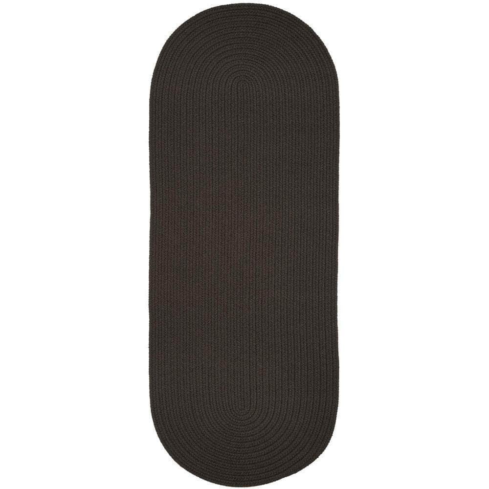Braided S027 Brown Velvet Maui Braided Rug