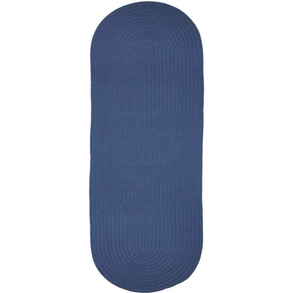 Braided S028 Marina Blue Maui Braided Rug