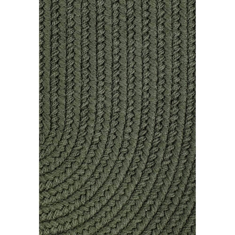 Braided S029 Dark Sage Maui Braided Rug