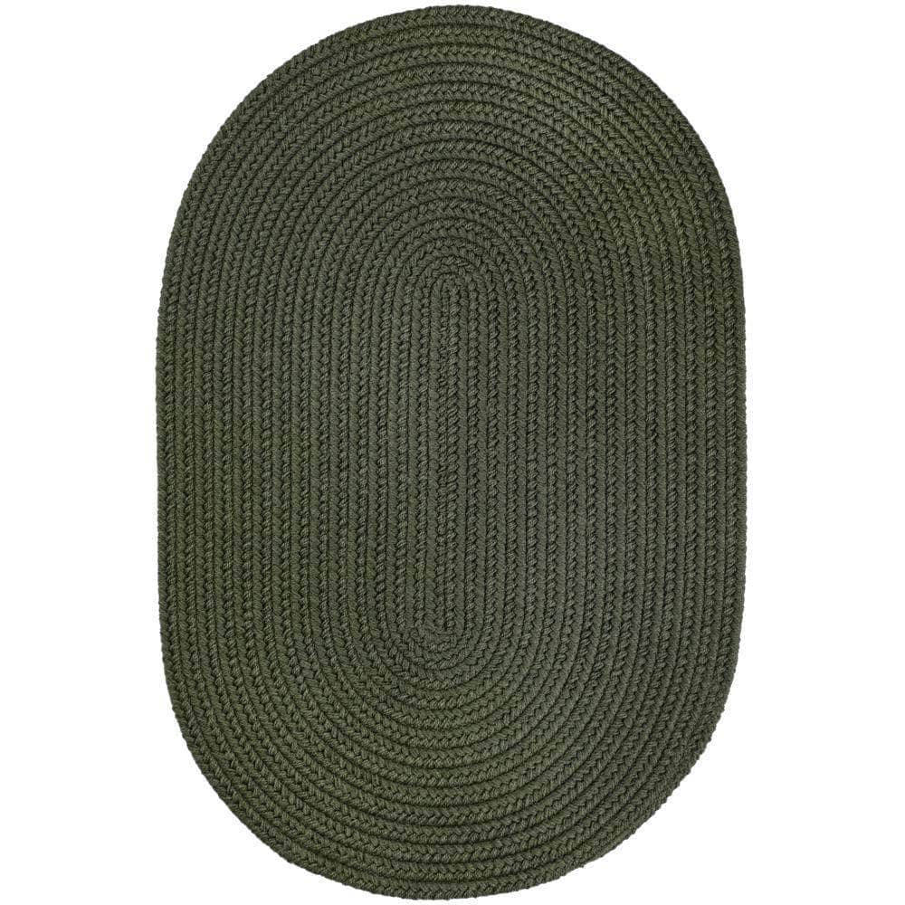 Braided S029 Dark Sage Maui Braided Rug