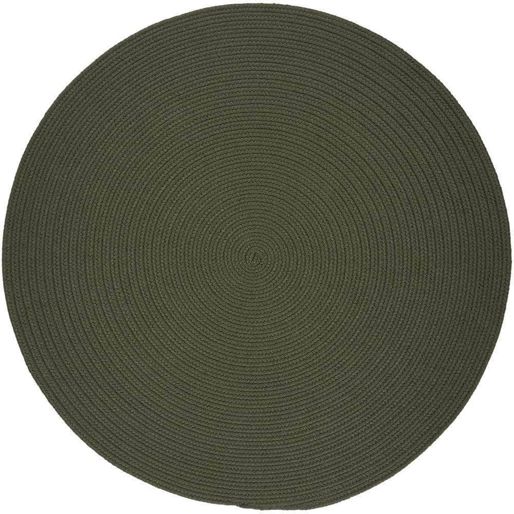 Braided S029 Dark Sage Maui Braided Rug